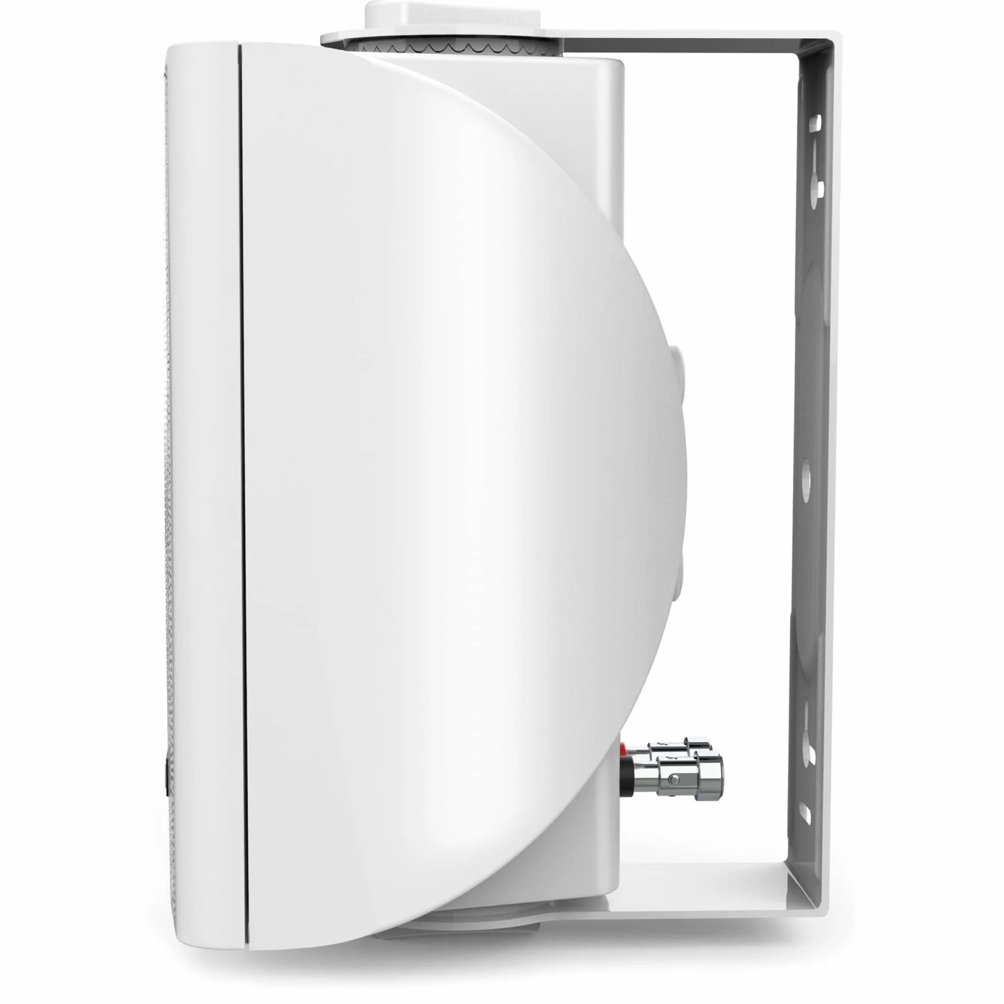 Audibax | Elipse 4" głośnik – głośnik Hi-Fi i system dźwiękowy – 2 możliwości – uchwyt ścienny – biały – para – moc 30 W – częstotliwość 70 Hz – 20 kHz – 15 x 21 x 12,5 cm – waga 1,79 kg