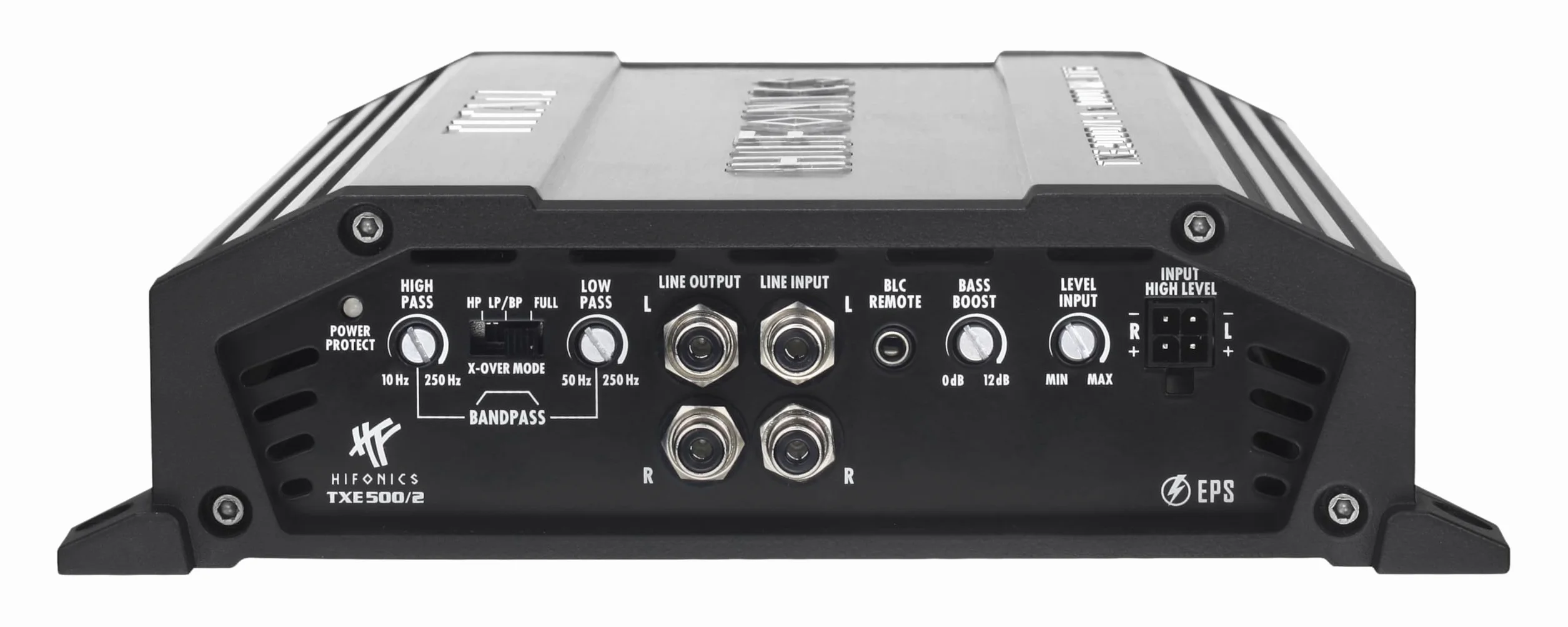 HiFonics TXE 500/2 2-kanałowy wzmacniacz Class-AB o mocy 500 W RMS
