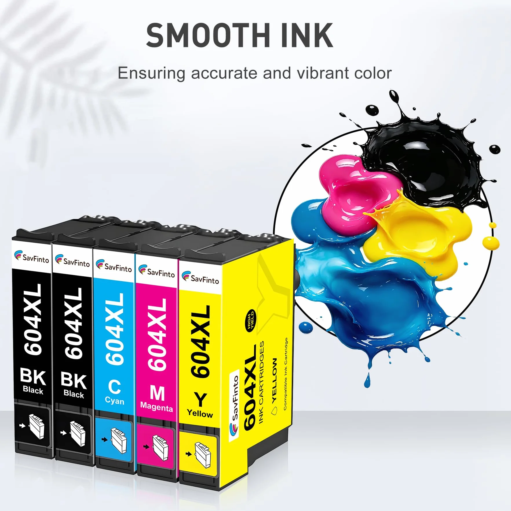 604XL Zamienne wkłady atramentowe do Epson 604XL Kompatybilne z Epson Expression Home XP-2205 XP-3200 XP-4200 XP-3205 Workforce WF-2910DWF WF-2930DWF WF-2935DWF WF-2950DWF (5 sztuk)