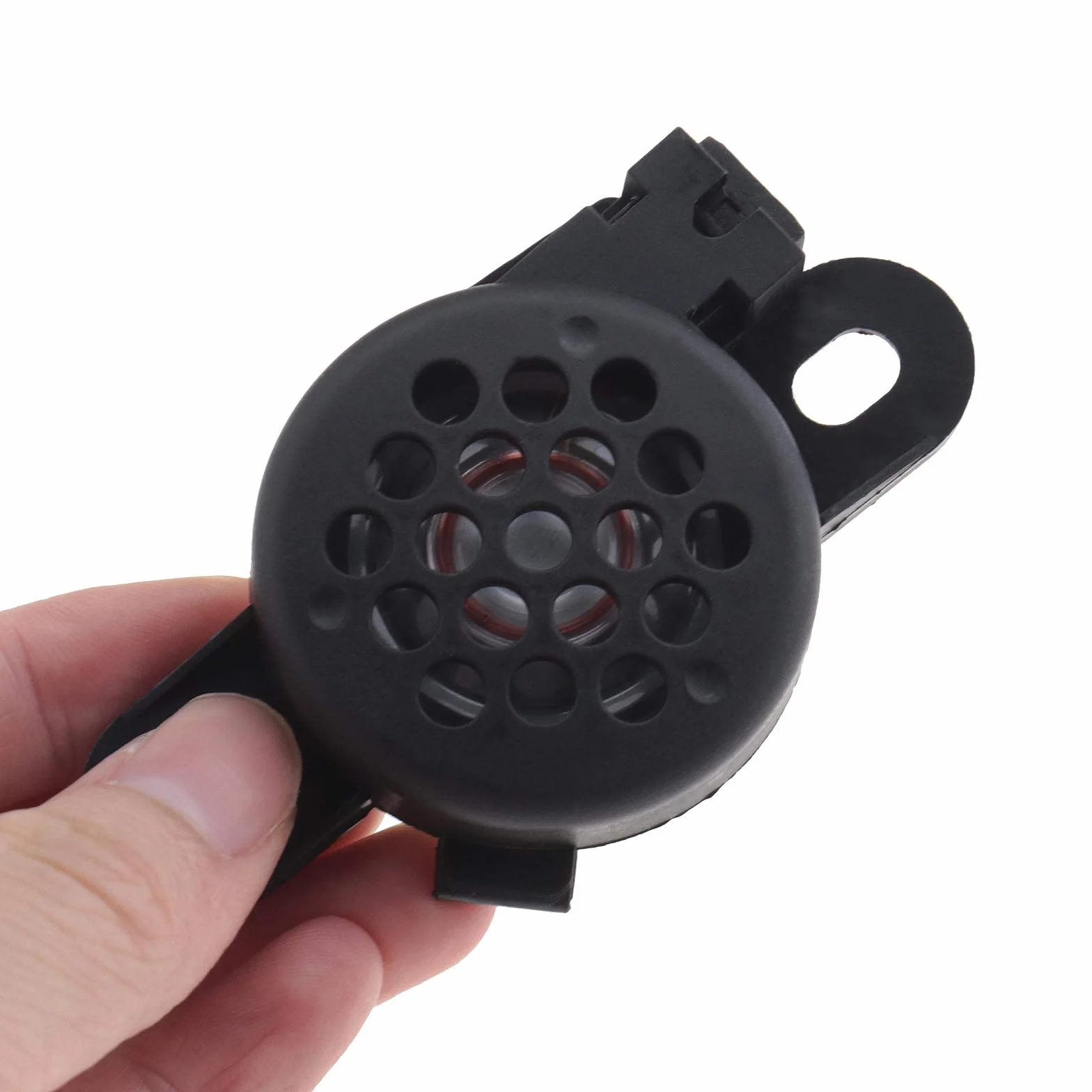 Czujnik ostrzegawczy parkowania głośnik brzęczyk alarm czarny głośnik cofanie 5Q0919279,8E0919279,5K6971502A ABS plastikowa pomoc radar cofania