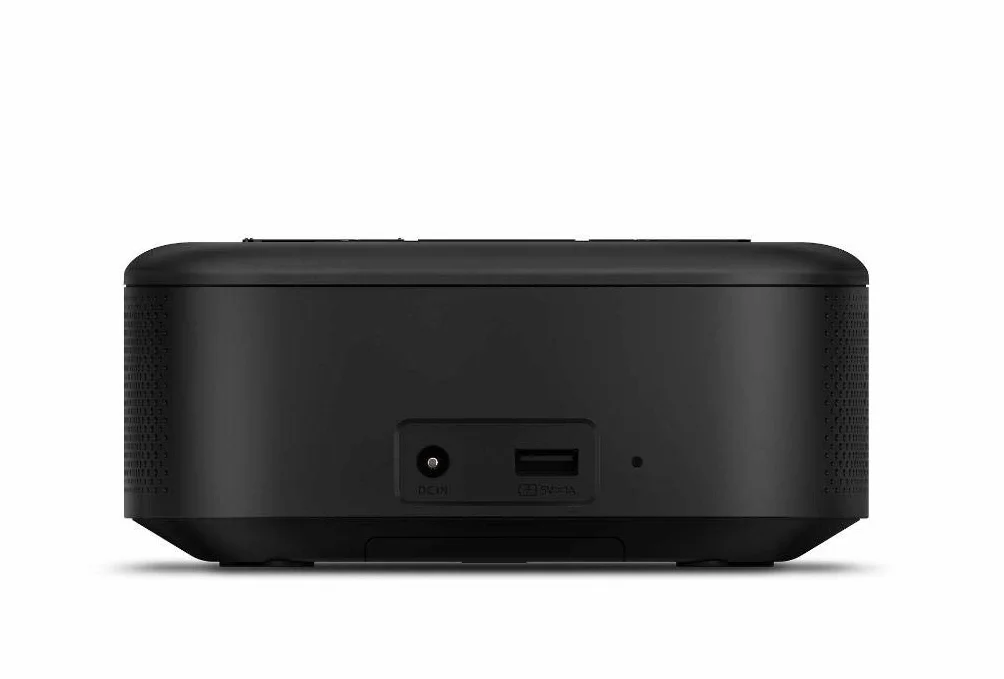 Philips R7705/10 radiobudzik DAB+/UKW radio cyfrowe (Bluetooth, podwójny alarm, funkcja uśpienia, automatyczna synchronizacja czasu, zabezpieczenie baterii, ładowarka do telefonów komórkowych)