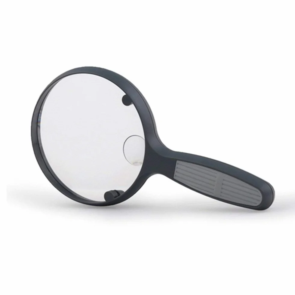 Okulary powiększające, szkło powiększające ręczny stary człowiek czytający duży 2.5X 4X Hd lupa obiektywu dla rzemiosła zegarki identyfikacyjne DIY rzemiosło naprawa rzeźby The New