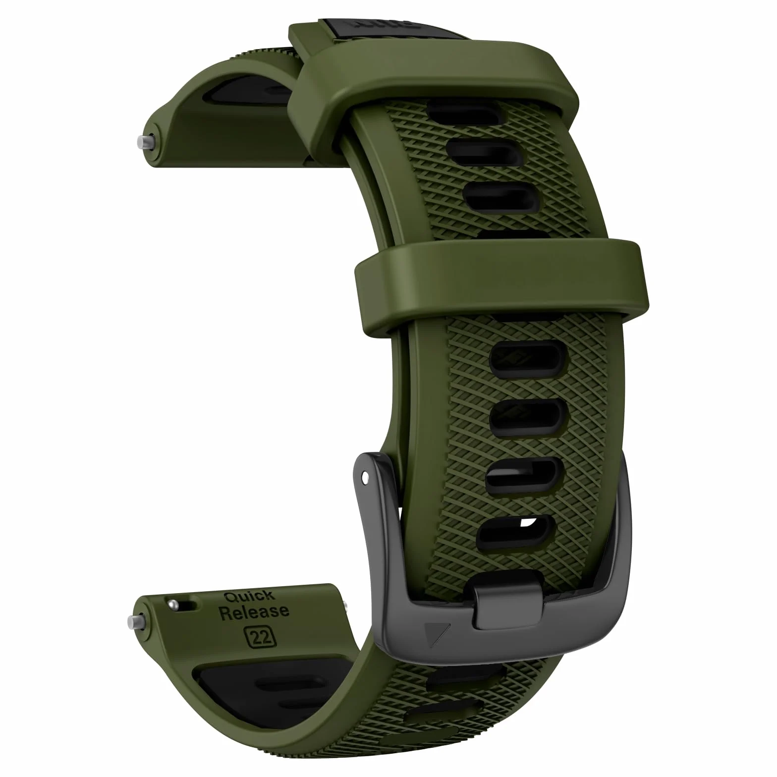 ISABAKE 22mm Pasek do Forerunner 255 Music/Forerunner 265, Silikonowy Pasek z Szybkozłączką do Garmin Venu 2/Vivoactive 4/Samsung Galaxy Watch 3 45 mm