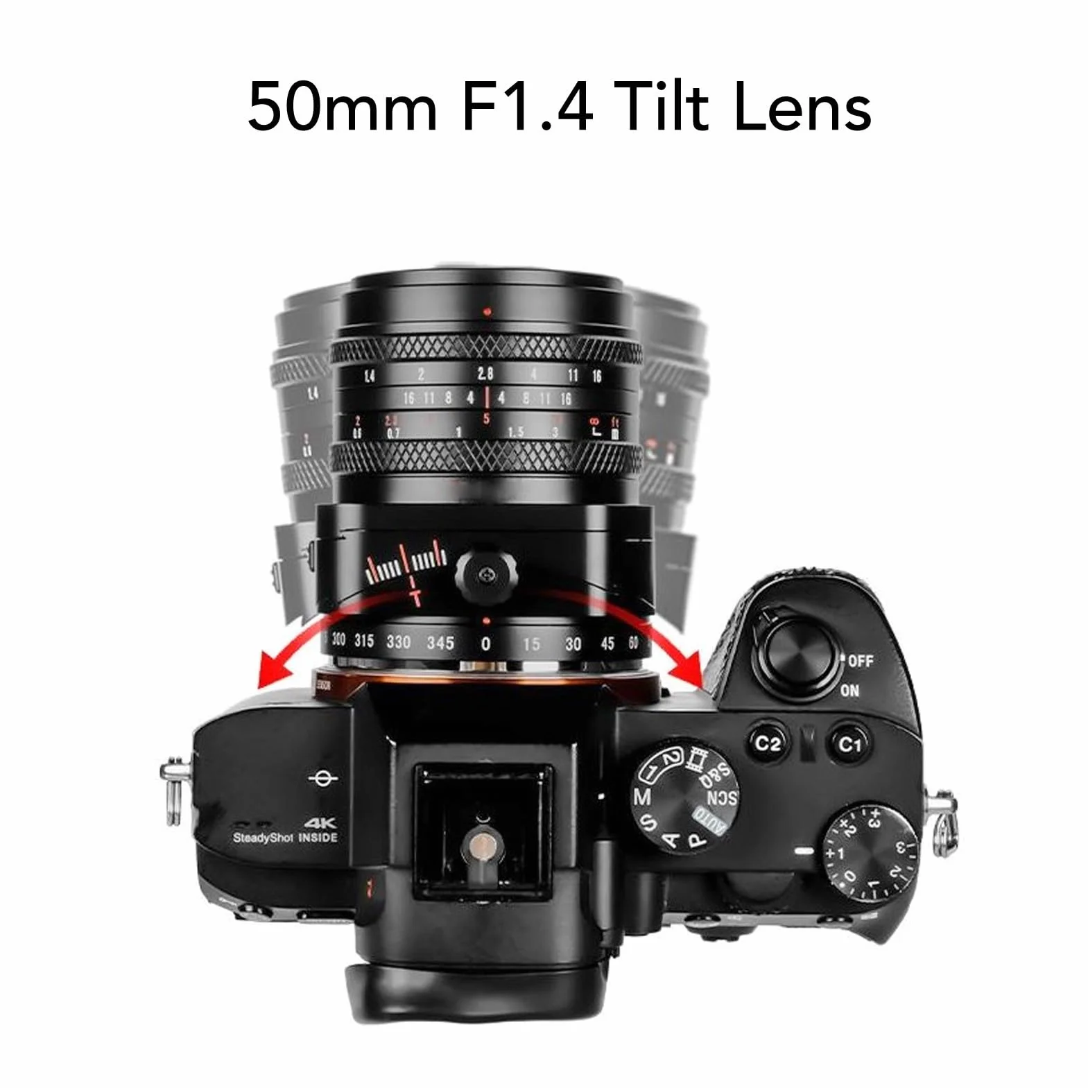 Obiektyw Stałoogniskowy 50 Mm F1,4 z Ręcznym Ustawianiem Ostrości do Mocowania E, Standardowy Obiektyw Stałoogniskowy MF o Dużej Przysłonie do Aparatów X A3 X A5 X A7 X M1 X M2