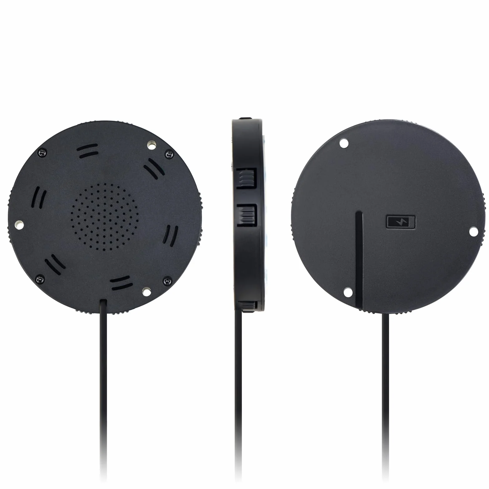 Kalb Bezprzewodowa ładowarka 15W niewidoczna 85 mm x 13,5 mm uniwersalna chroniona ładowanie indukcyjne USB QC 3.0 Plug & Play czarna