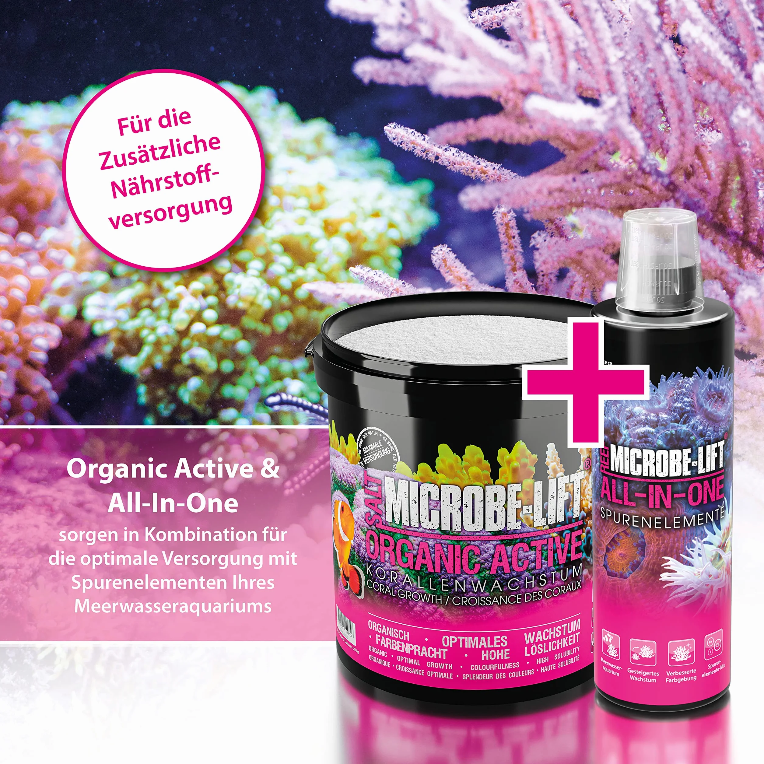 MICROBE-LIFT Organic Active Salt 10 kg porost koralowy