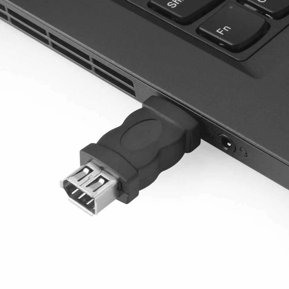Adapter Firewire IEEE 1394 6-pin żeński na USB 1.1/2.0 A męski