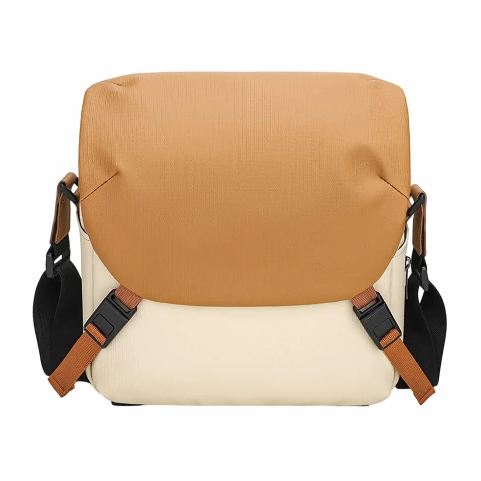 Torba na ramię aparatu w kontrastowym kolorze, torba fotograficzna outdoorowa na co dzień torba crossbody DSLR Mała torba na aparat