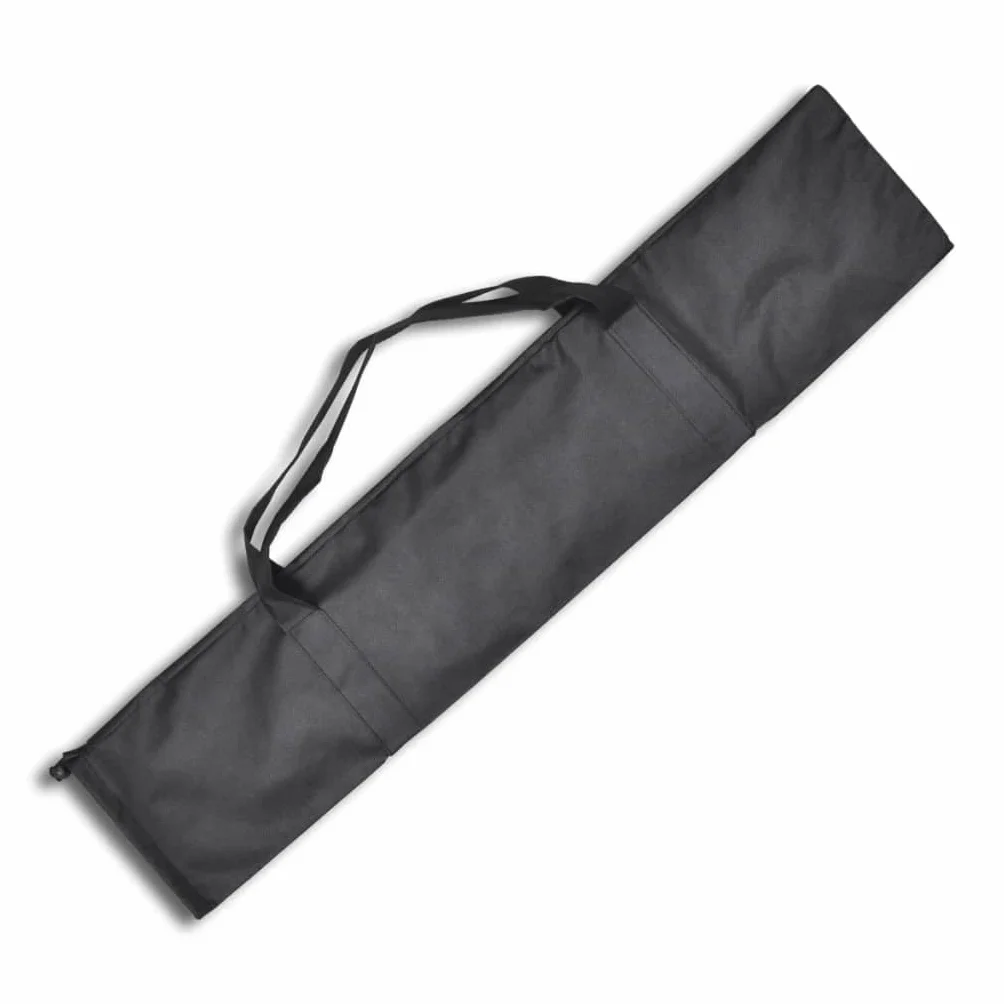 Zestaw do studia fotograficznego z 3 bawełnianymi tłami, 3 x 5 m, regulowany system aluminiowego tła z 2 statywami, 2 poprzeczkami, torba do przenoszenia, do fotografii, wideo, portretów