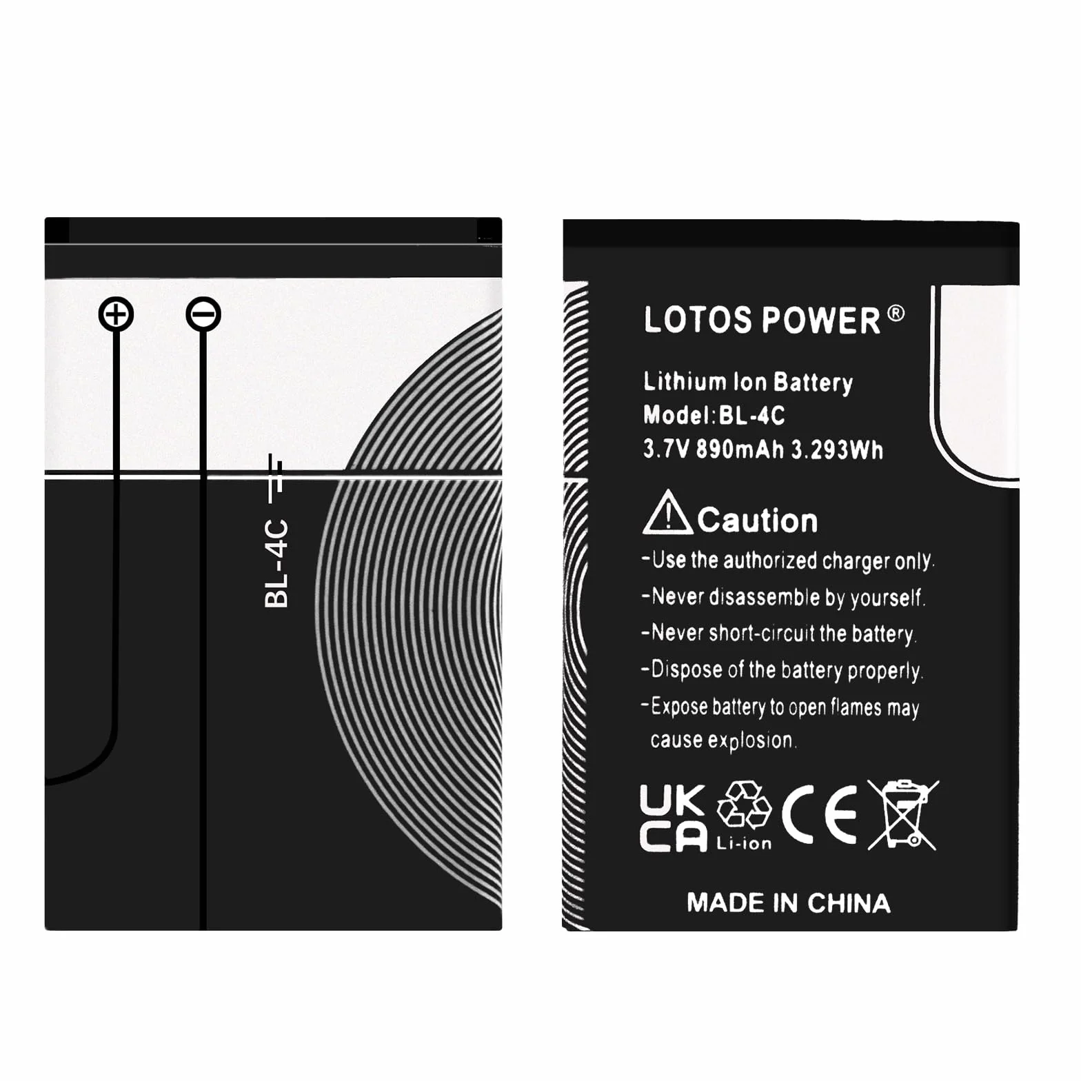 2 szt. 890 mAh BL-4C BL4C bateria do Nokia 1661 X2 6230 108 107 2220 Slide 3500 Classic 6300i 6301 7270N