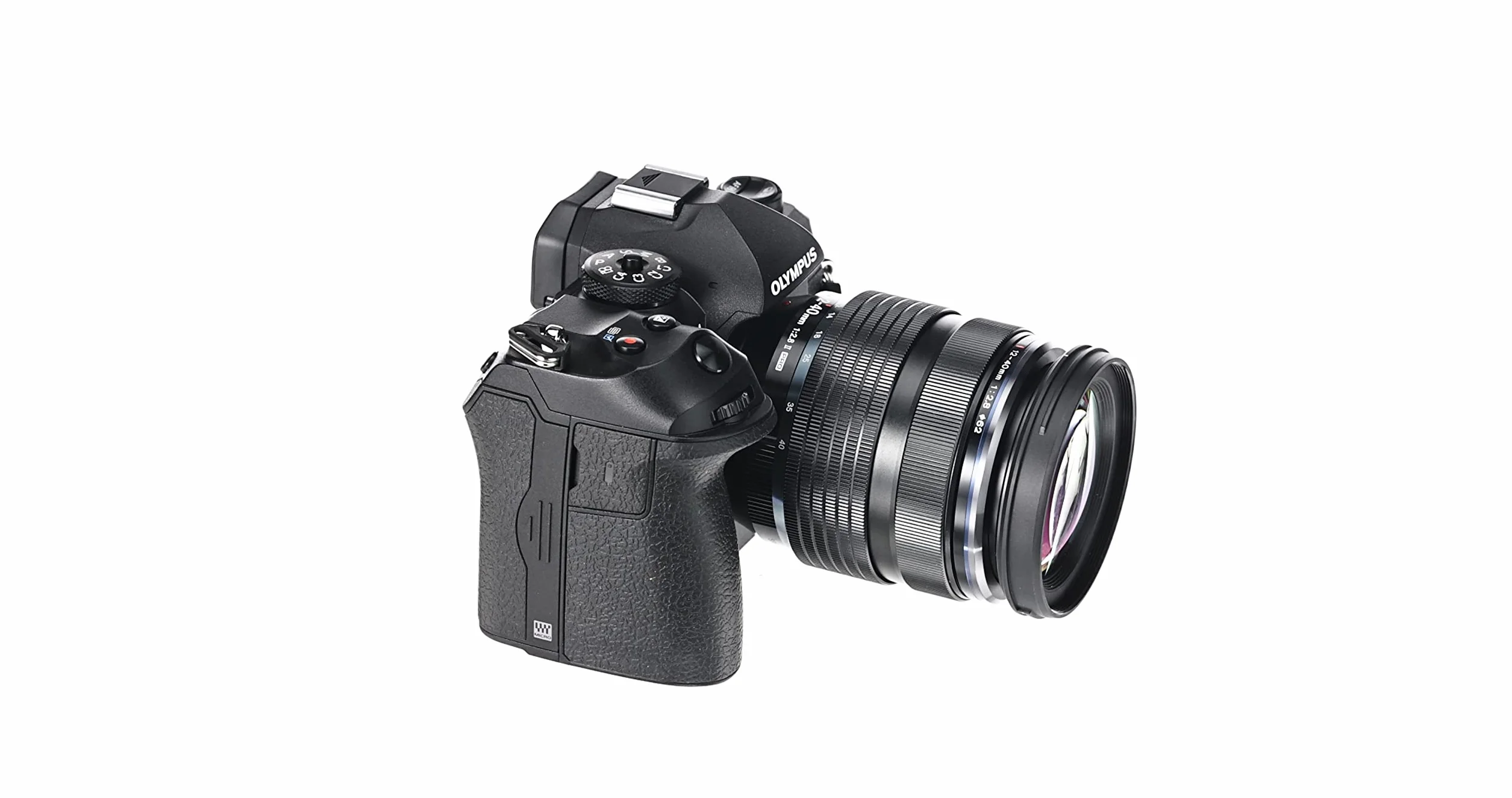 OM SYSTEM OM-1 Aparat fotograficzny Micro Four Thirds z obiektywem M.Zuiko Digital ED 12-40 mm f2.8 PRO II, matrycą BSI Stacked Live MOS o rozdzielczości 20 MP, 5-osiową stabilizacją obrazu