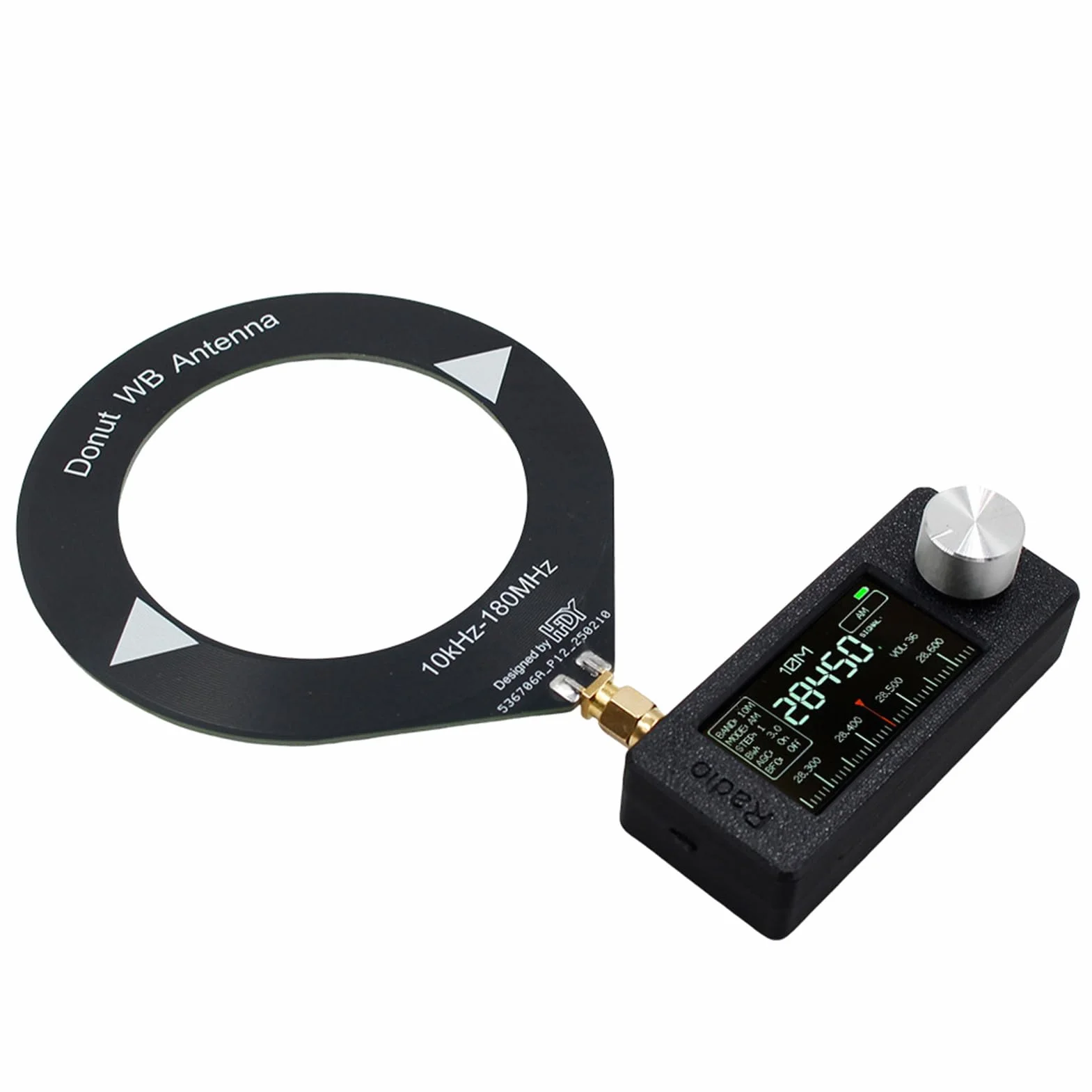 Ma?e radio, wszystkie odbiornik radiowy Band,Radia SW ze wszystkimi pasmami - Kompaktowy, bateria 800 mAh, kontrola g?ówna ESP-32-S3, z anten? dla lepszego wra?enia u?ytkownika