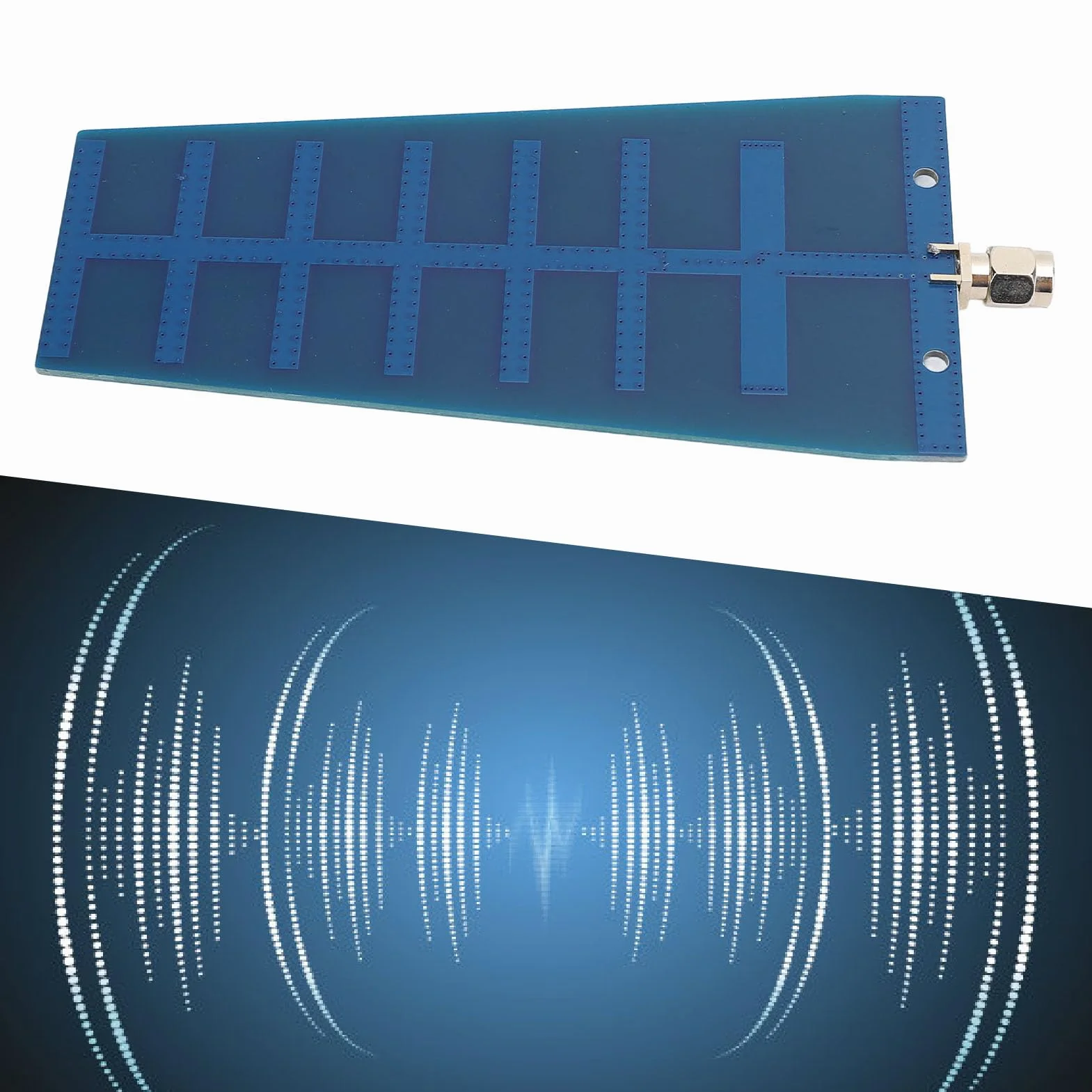 Antena kierunkowa 12 DBi 2,4 GHz 5,8 GHz 5,8 GHz WLAN kierunkowa antena PCB Yagi ze złączem SMA do bezprzewodowej kamery, ulepszony sygnał i odległość