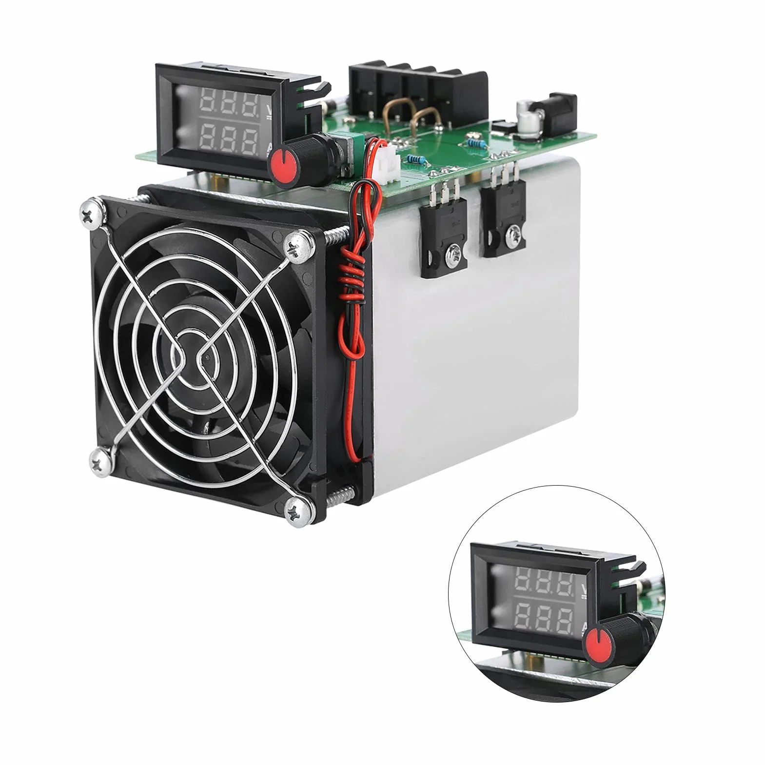 Moduł Elektronicznego Testera Obciążenia Dc 12 V 0-20A Moduł Testera Pojemności Akumulatora 250 Watt Monitorowanie Wyładowania Elektrycznego Przy Stałym Prądzie Do Testowania Modułu Wypalania Płyty Wyładowczej