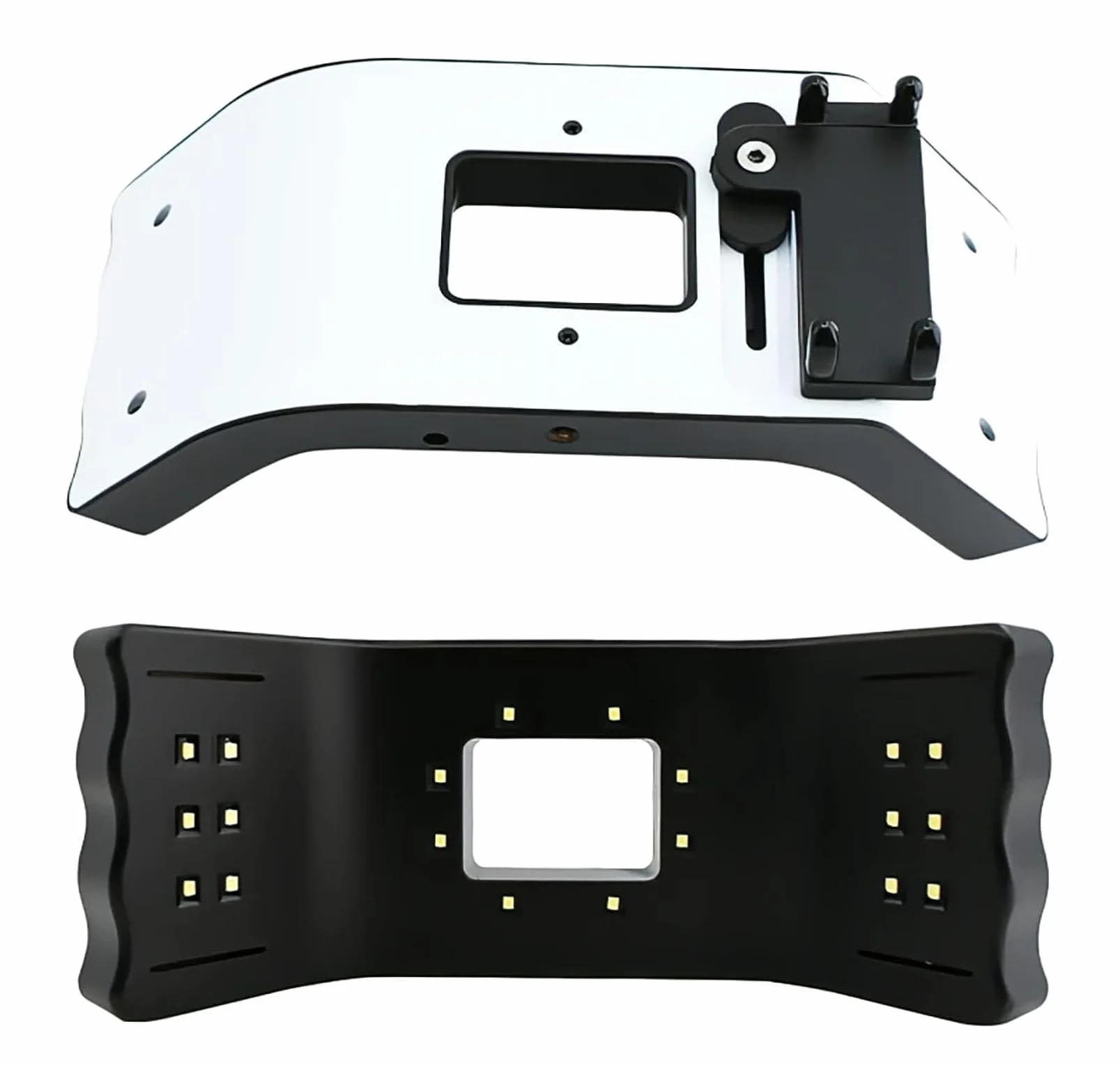Mobilna lampa błyskowa do fotografii dentystycznej, 6500 K, mobilny uchwyt LED do fotografii stomatologicznej, ustne wyposażenie oświetlenia LED do wypełniania i fotografii mobilnej.