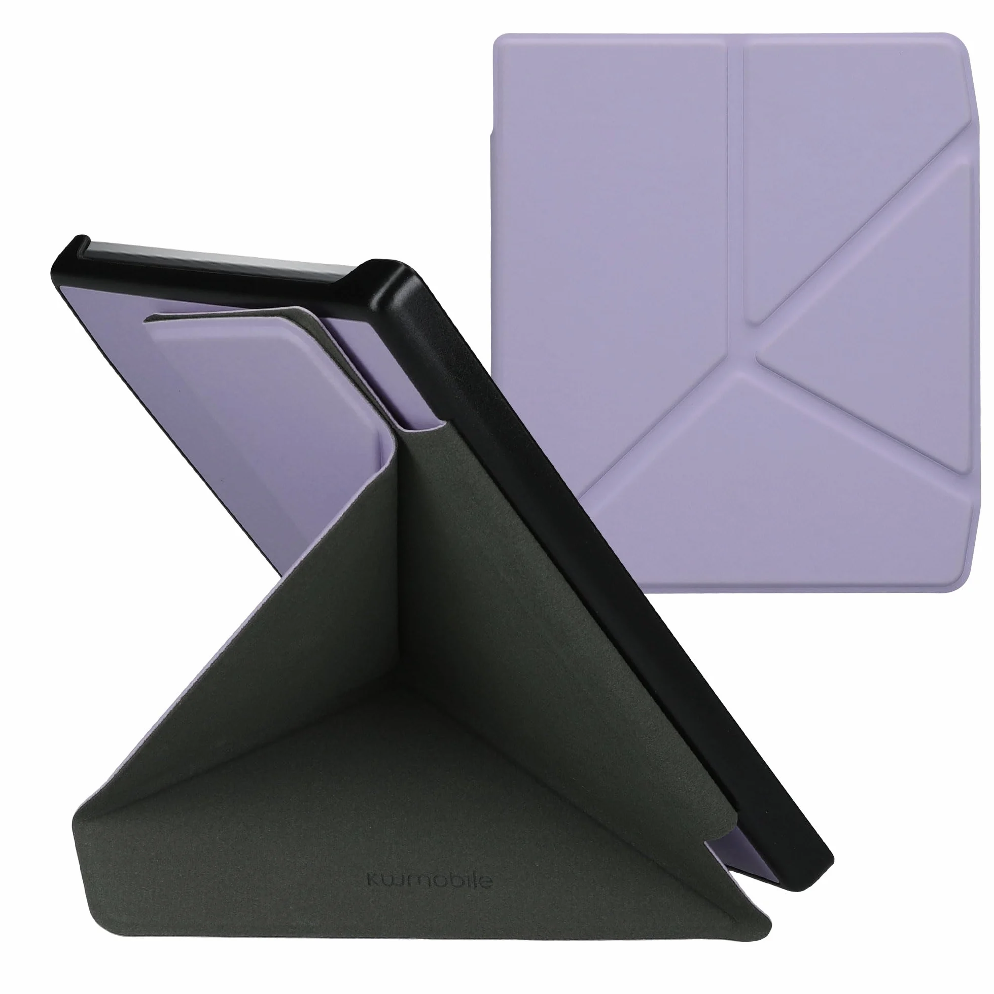 kwmobile Etui kompatybilne z Pocketbook Era/Era Color Stand Case - Etui z klapką Origami z magnetycznym zamknięciem - Fioletowy