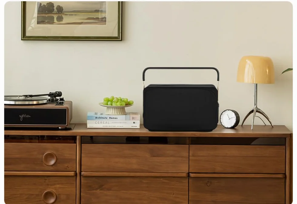 Pokrowiec przeciwpyłowy do JBL AUTHENTICS200/300/500 rozciągliwy głośnik Audio osłona przeciwpyłowa elastyczna opaska ochronna (AUTHENTICS 300)