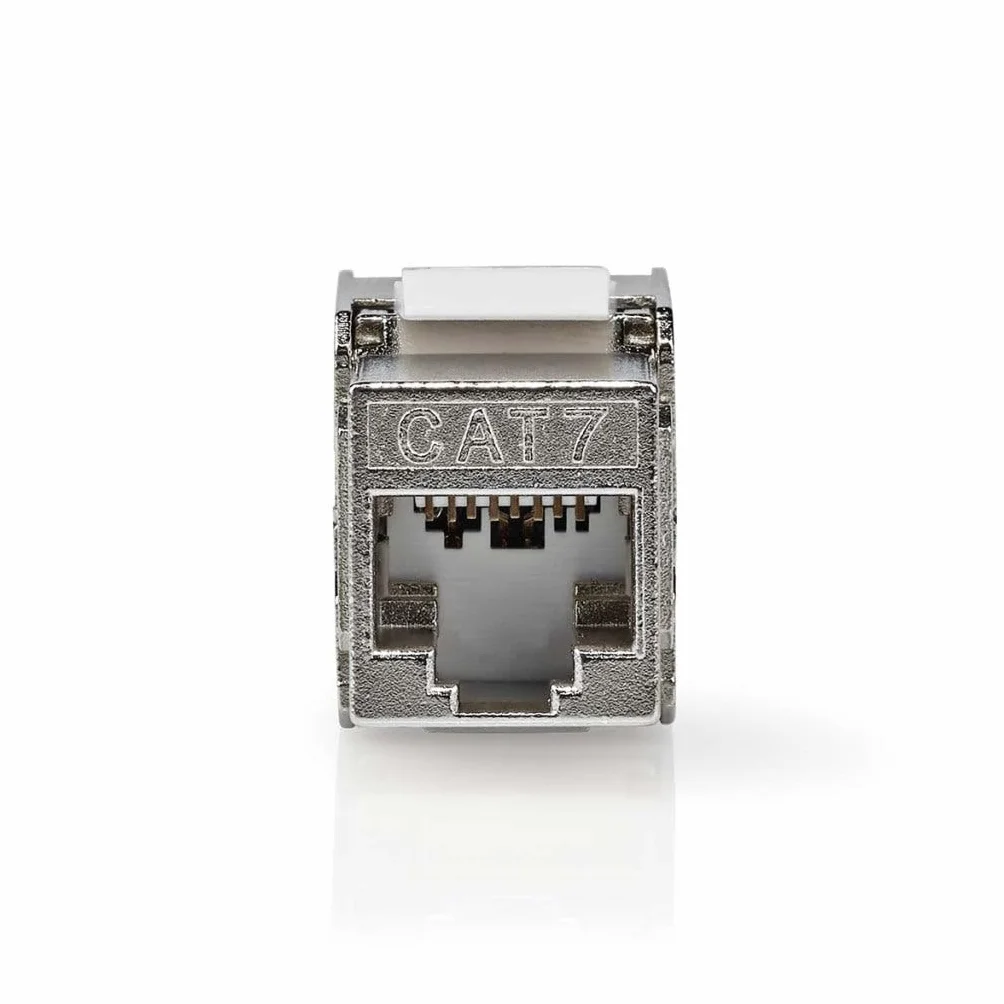NEDIS Keystone | CAT7 | gniazdo RJ45 | S/FTP | metal | koperta