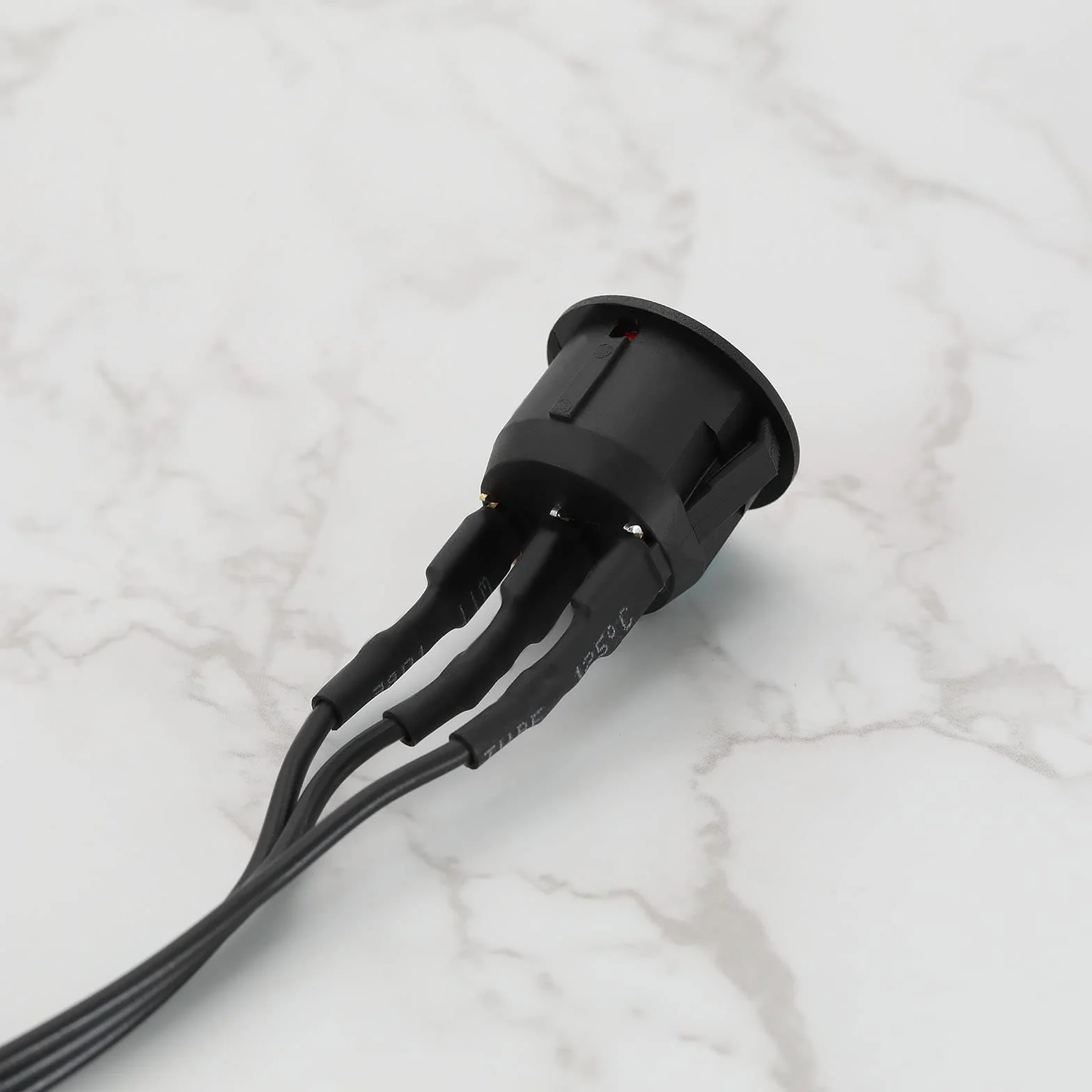 ECSiNG 20/24-pinowy kabel przełącznika zasilania ATX/EPS z czerwoną diodą LED