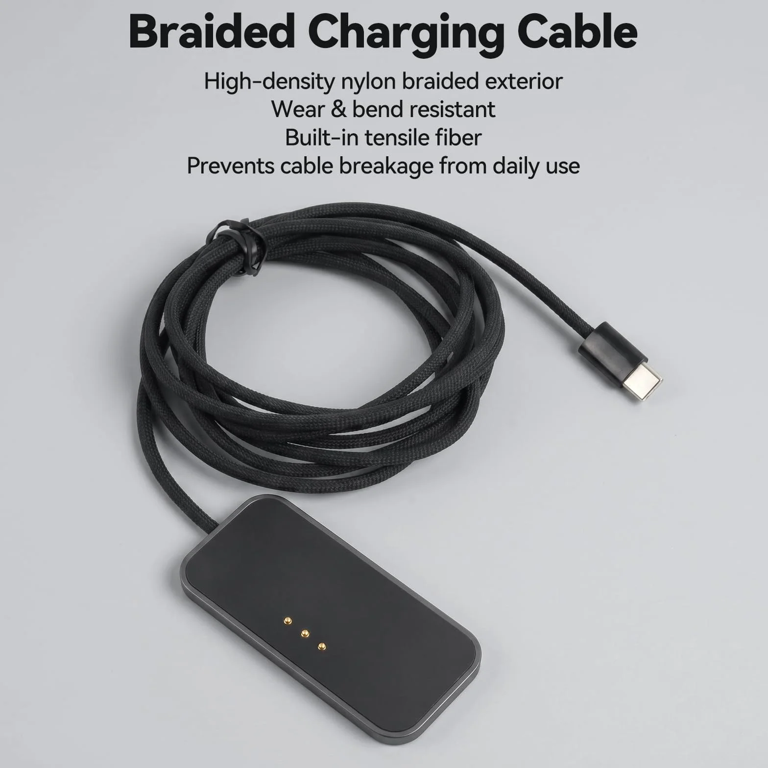 ELUTENG Magnetyczna ładowarka bezprzewodowa, 27 W, szybka ładowarka do iPada | Lekka, magnetyczna podkładka ładująca z kablem USB-C 2 m, kompatybilna z iPad Pro 12,9" (3-6 generacji) iPad Air 13" M2/M3/M4
