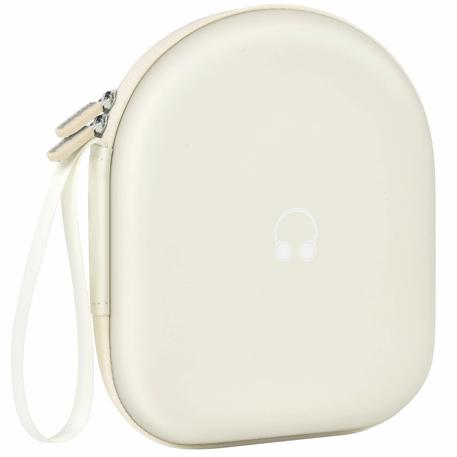 Etui na słuchawki kompatybilne z JBL Tune 510BT/ do Sony WH-CH520/ 520BT/ T570BT/BK bezprzewodowe słuchawki nauszne, etui ochronne Bluetooth, kabel (tylko pudełko) (beżowe)