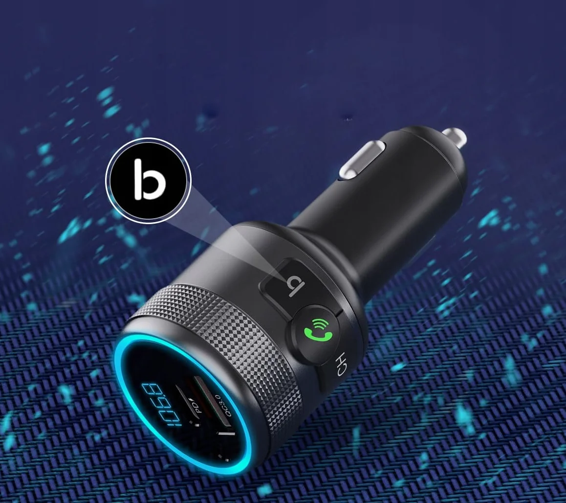 BLOW Transmiter FM bluetooth QC 3.0 + PD 3.0 BASS