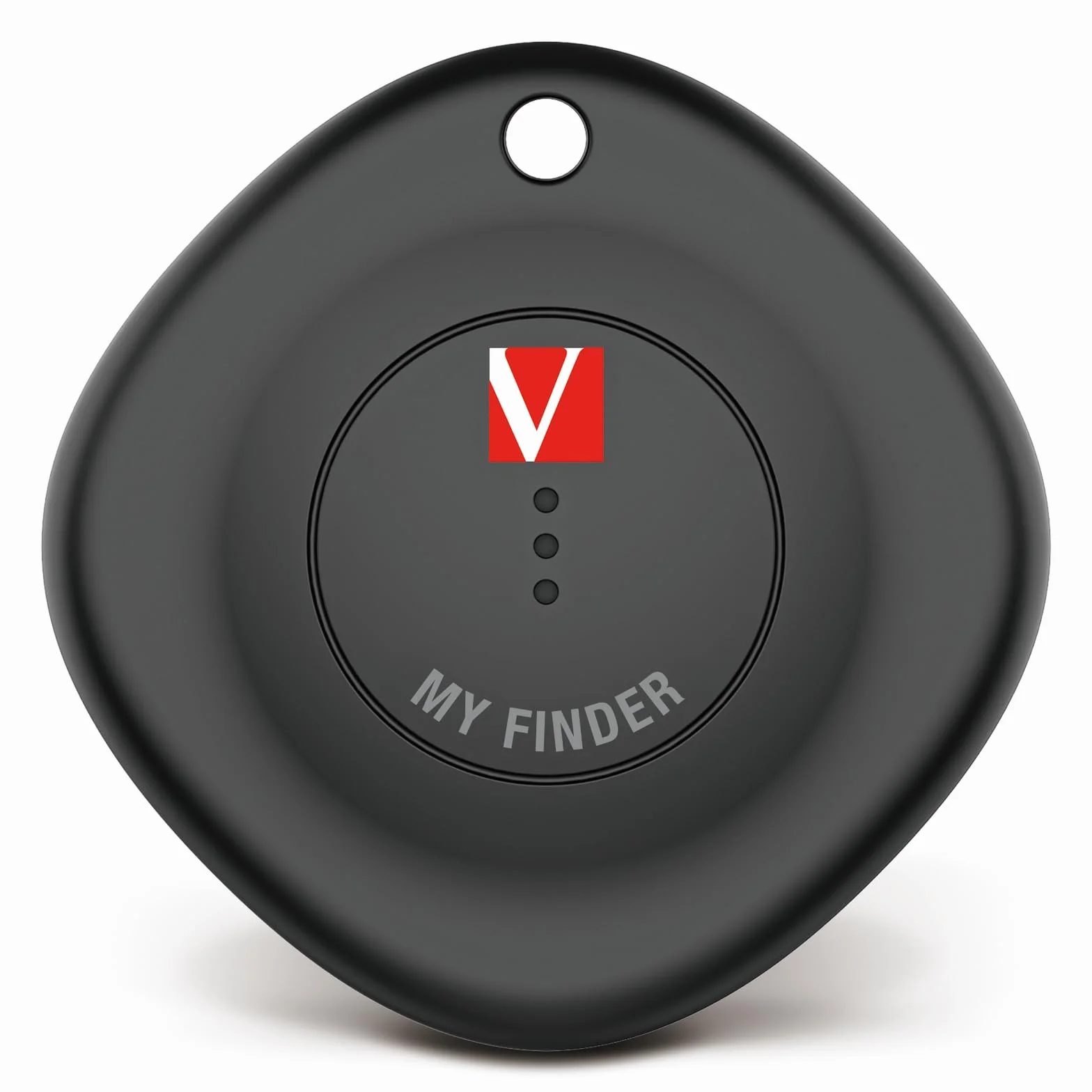 Verbatim My Finder, Bluetooth Tracker do plecaka, walizki, portfela, kluczy i innych przedmiotów, kompatybilny z Apple "Wo jest?", lokalizator kluczy z wymienną baterią