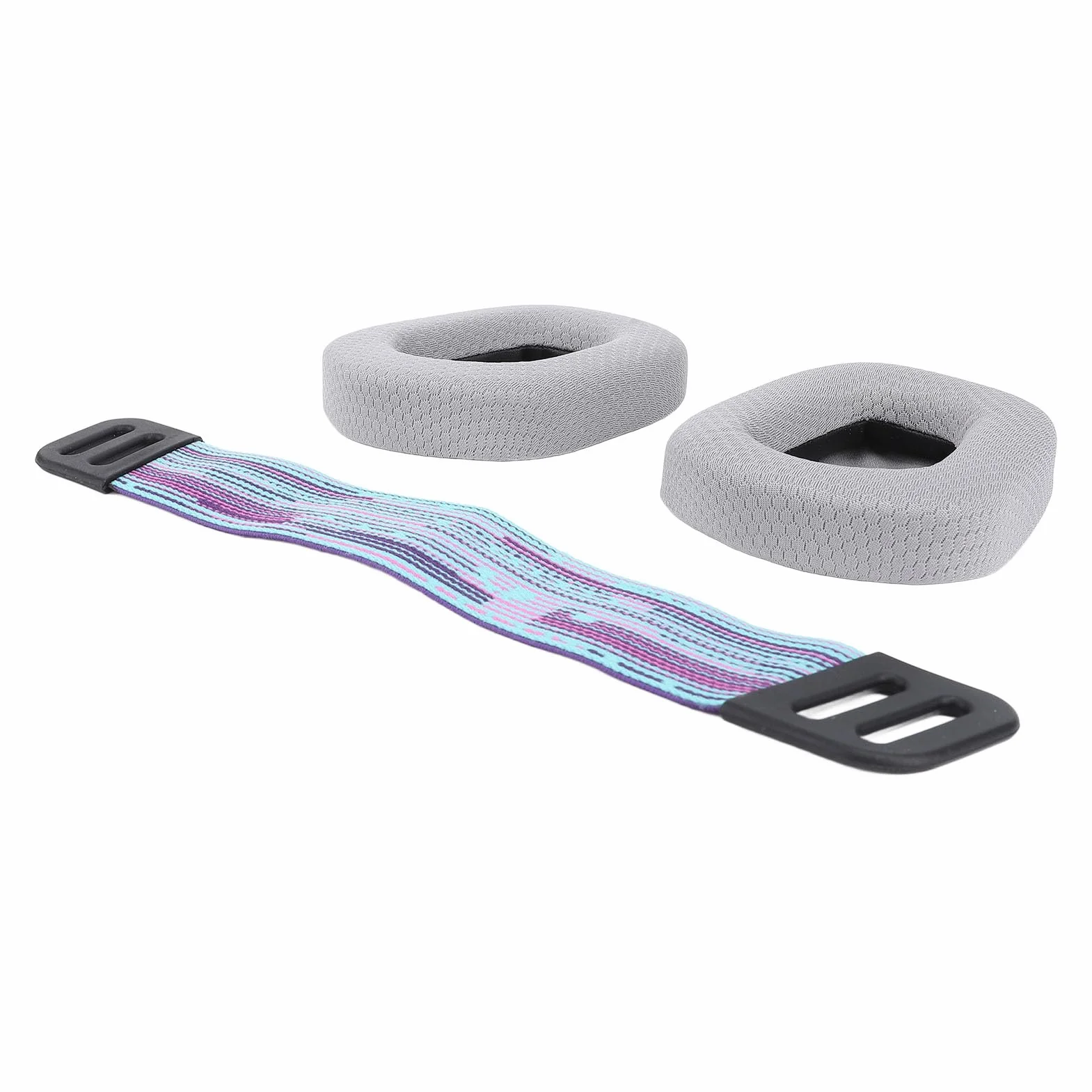 Tonysa Wymienne Nauszniki z Paskami do Zestawu Słuchawkowego G733 G335 (GRAY)