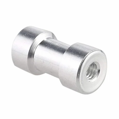Andoer Metalowy zacisk odbłyśnik z 5/8" oświetlenie instalacja stojąca 1/4" na 3/8" śruba Swivel Mount adapter do foto-studyjnego reflektora i tła