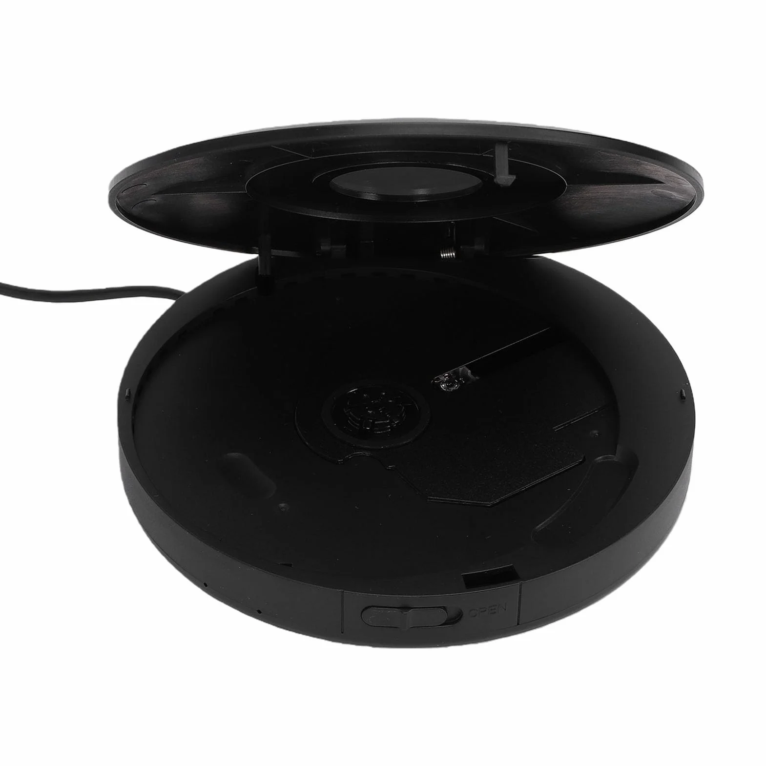 Sxhlseller Zewnętrzny Samochodowy Odtwarzacz CD z Bluetooth, Interfejsem USB, Odpornym na Wstrząsy Przenośnym Odtwarzaczem Muzyki, do Laptopa, Telewizora, Komputera, Pojazdów
