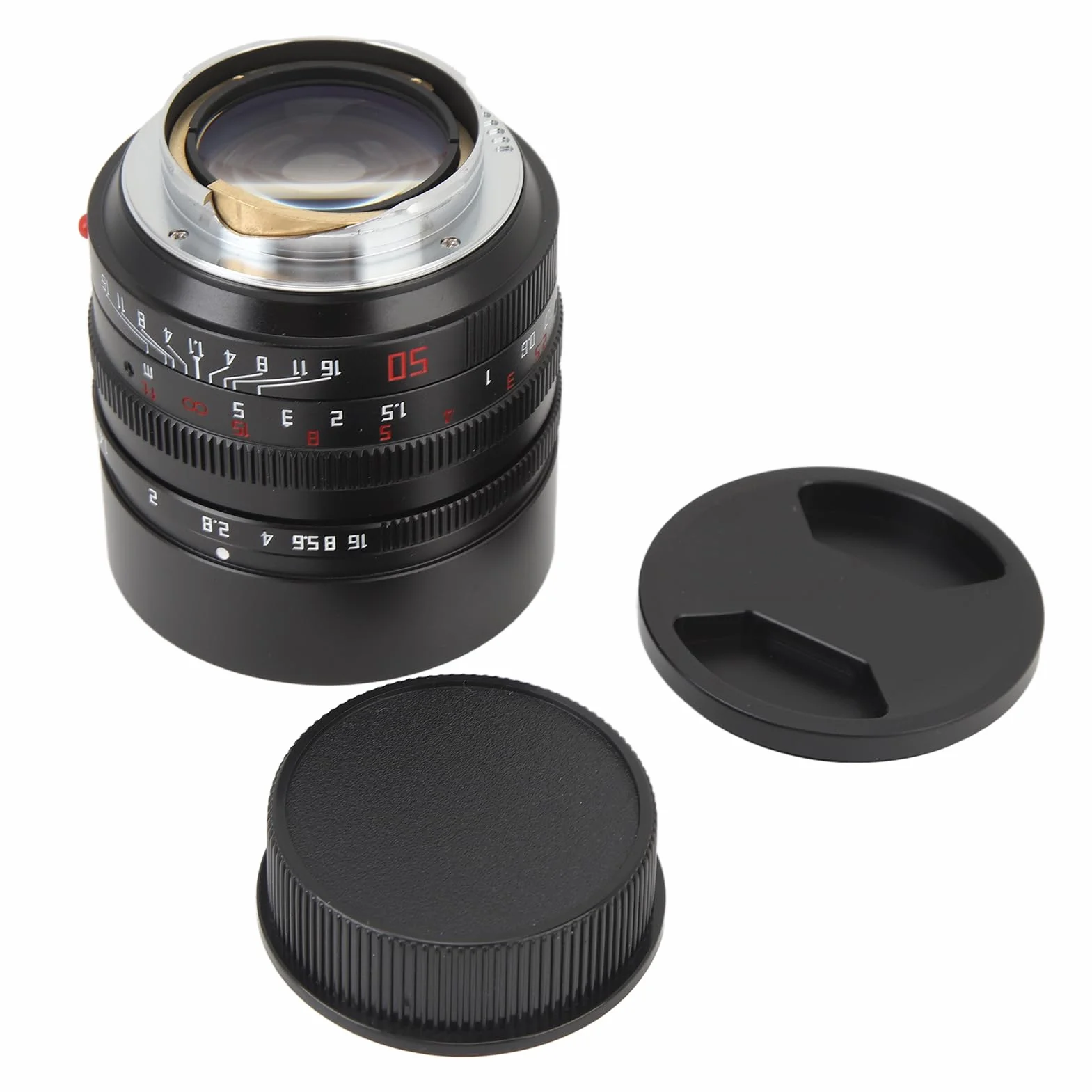 Obiektyw Stałoogniskowy 50mm F1.1-F16 o Dużej Przysłonie, Ręczny Obiektyw z Automatycznym Ustawianiem Ostrości do Aparatu M M240 M3 M6 M7 M8 M9 M9p M10