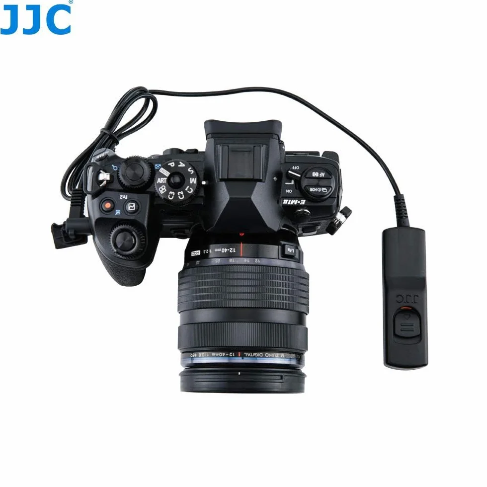 JJC zdalny kabel wyzwalający do Om System Om-1, Om-5, Olympus Om-D E-M1X, E-M1 Mark II, E-M1 Mark III, EM5 Mark III aparat podobny do oryginalnego kabla wyzwalającego RM-CB2