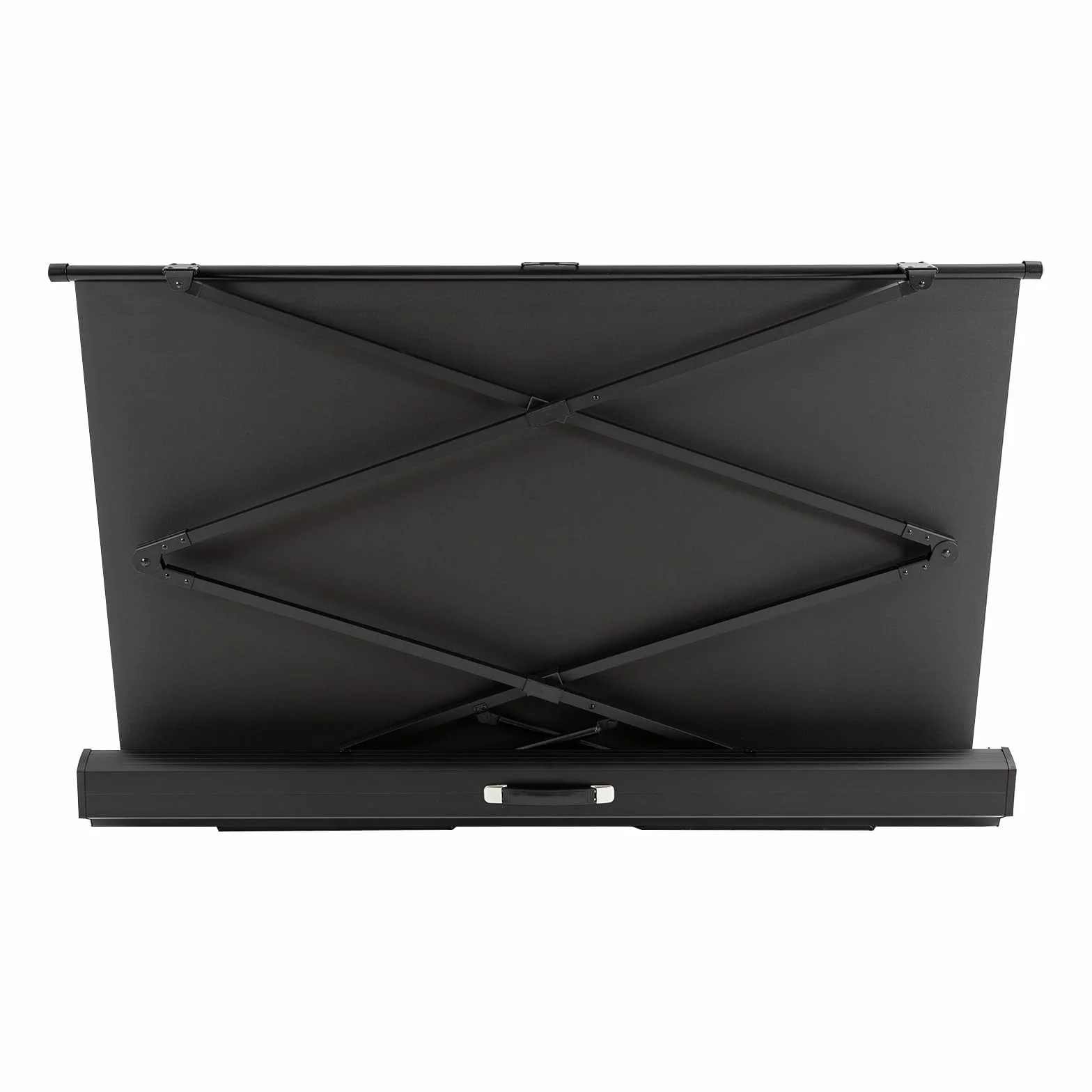 Ekran projekcyjny, ekran do projektora pull-up, 4K i 8K Ultra High Definition, przenośny ekran projekcyjny 16:9 do podłoża, ultrakrótki dystans, na kemping i do kina domowego