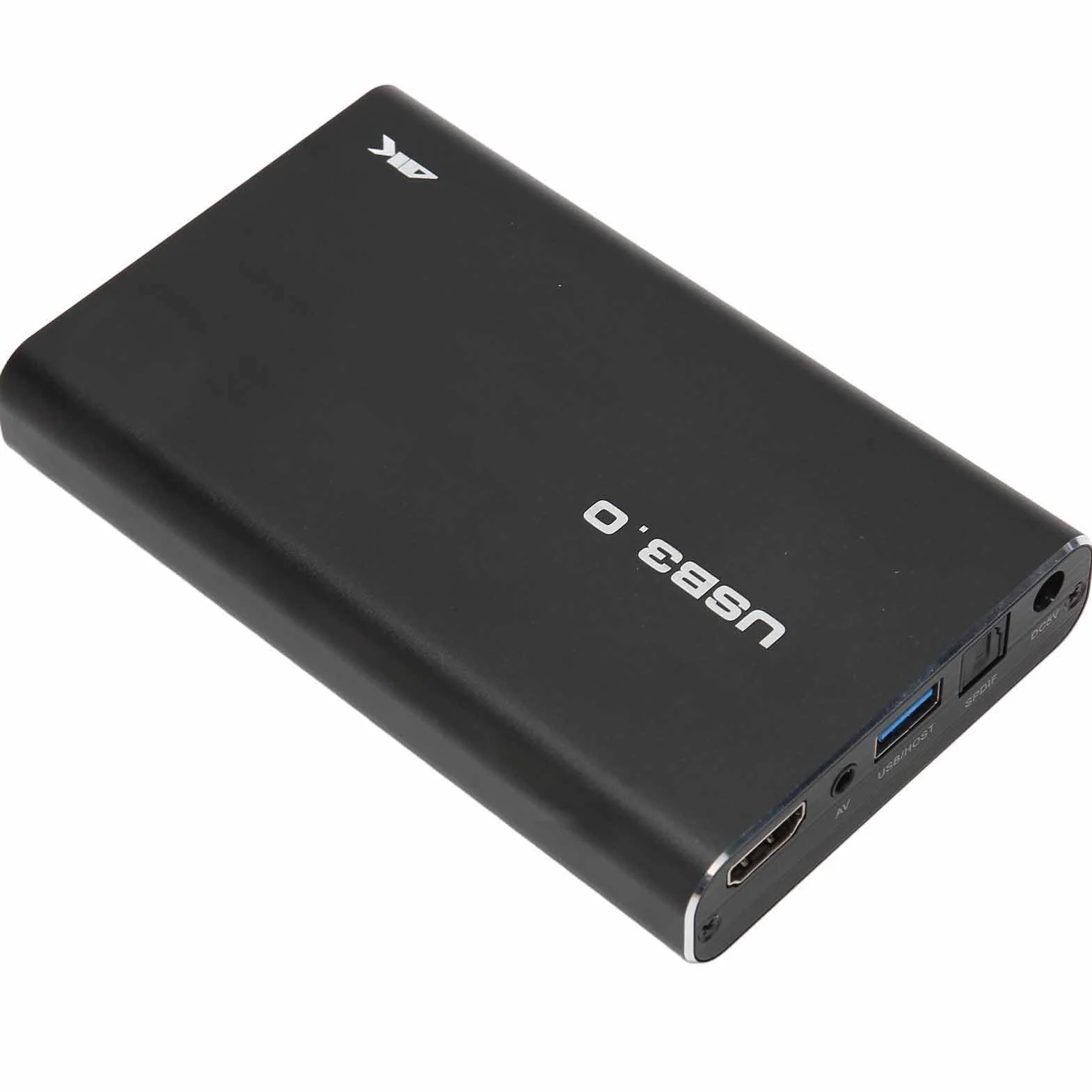 Odtwarzacz Multimedialny Mini HD, Odtwarzanie w Pętli Analogowej AV, Odtwarzacz Multimedialny Ultra HD 4K, Pionowy Ekran na kartę Pamięci USB (Wtyczka UE)