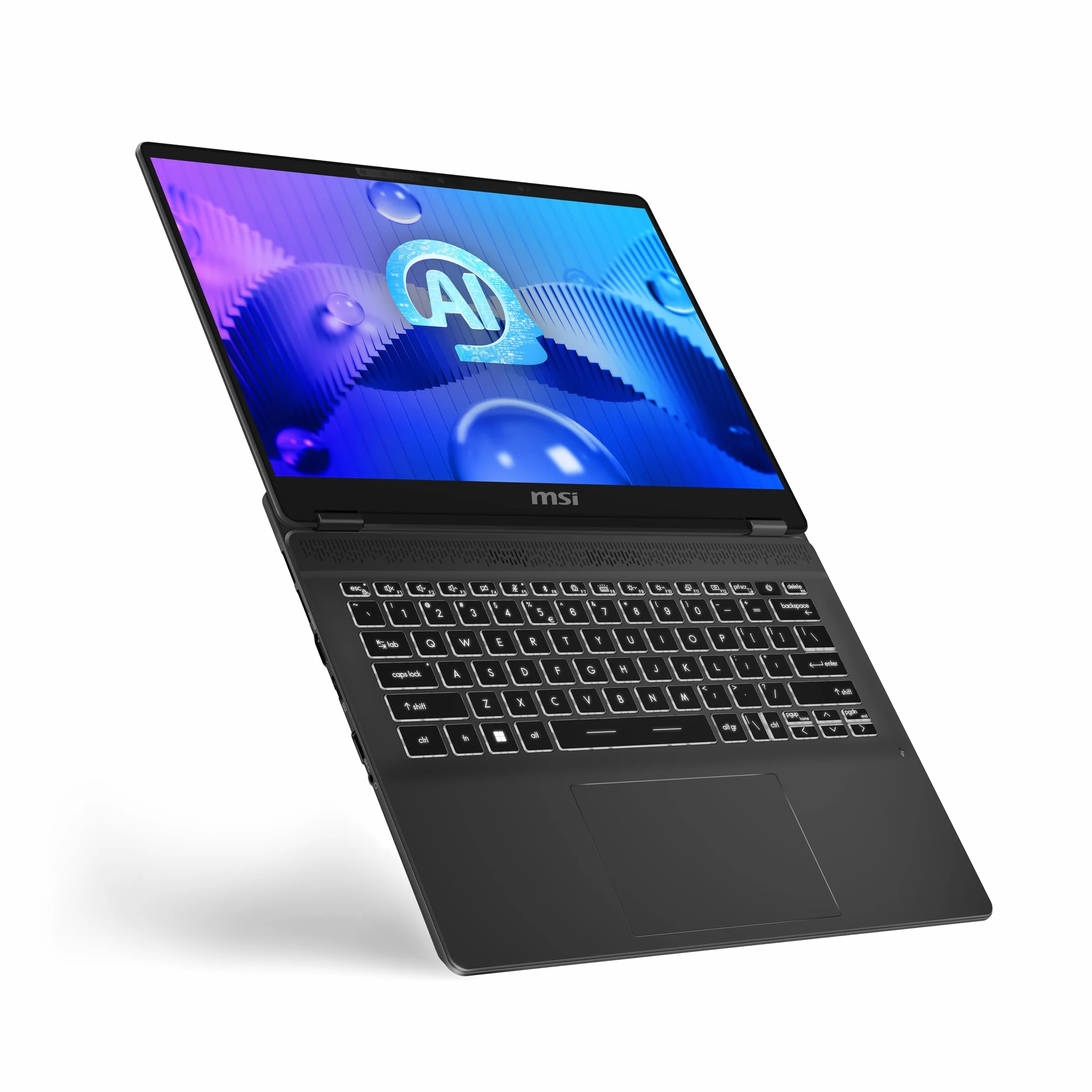 MSI Prestige 14 AI Studio C1UDXG-060IT, notebook 14" FHD+ 144 Hz, Intel Core Ultra 7 155H, Nvidia RTX 3050, 6 GB GDDR6, 1 TB SSD PCIe4, 16 GB DDR5 5600 MHz, WiFi 7, Win 11 Home [Layo] WITA