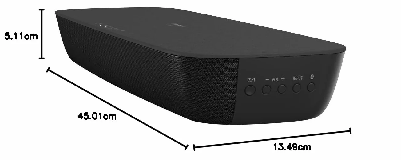 Panasonic SC-HTB250 system audio do kina domowego (120W, HDMI, Bluetooth, 2 pełnozakresowe głośniki 10x4cm, Bass Reflex, Virtual Surround), czarny