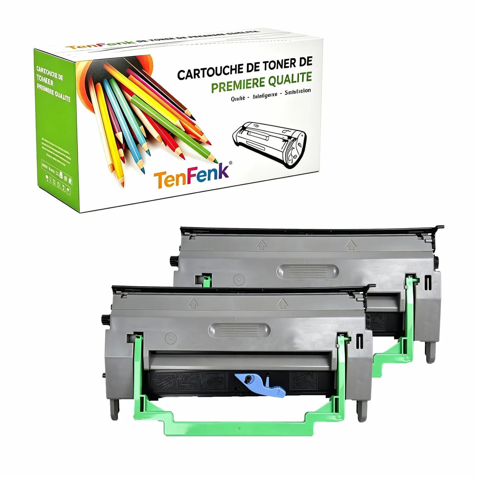 Kompatybilny zamiennik zespołu bębna dla Konica Minolta DR113 DR-113 4519601 do użytku z Konica Minolta Bizhub 160 161 161F DI1610 DI1610F DI1610P drukarką,(Czarny- 20000 stron),2 pack