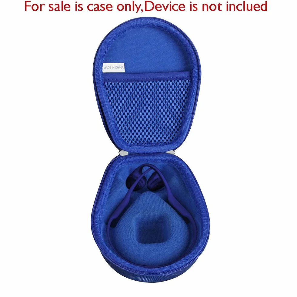 Hermitshell Pokrowiec podróżny kompatybilny z AFTERSHOKZ AS600SG Trekz Titanium Audio Słuchawki Przewodnictwo kostne Bluetooth (Blu Oceano)