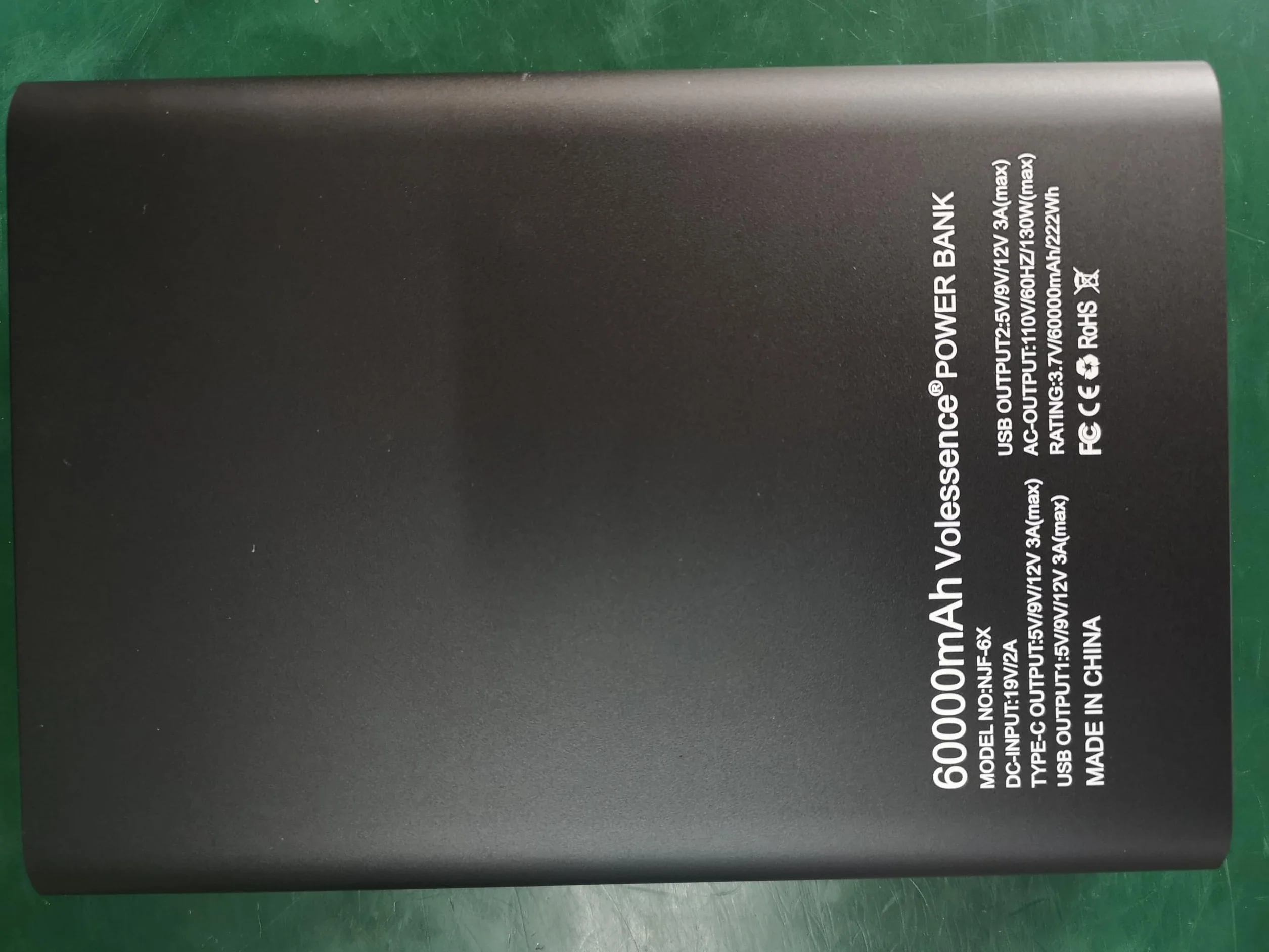 zasilacz do laptopa, 60000 mAh, 130 W, zewnętrzny akumulator do laptopa, drona, projektora, CPAP i innych