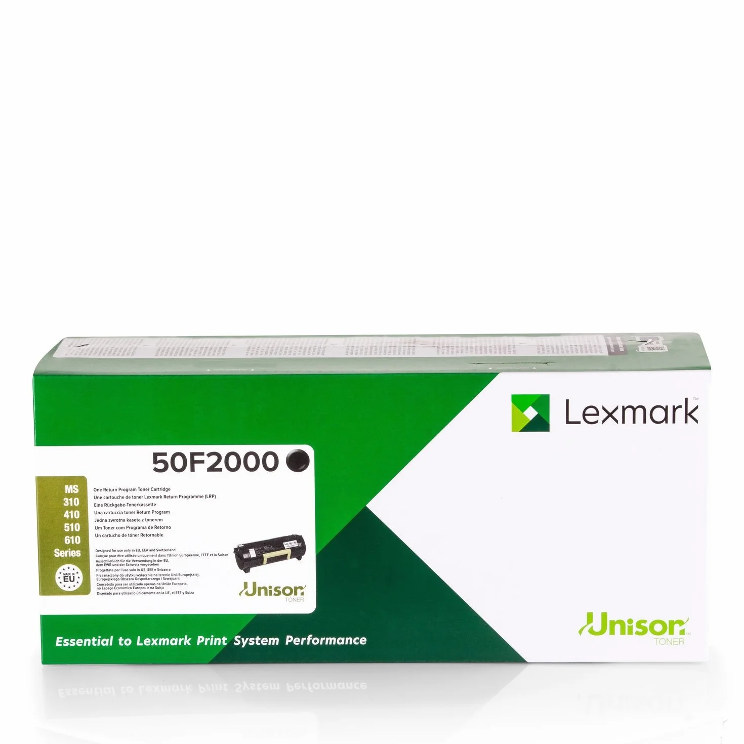Kaseta z tonerem oryginalna Lexmark 1 x czarna 50F2000 / 502 do Lexmark MS 510 dn