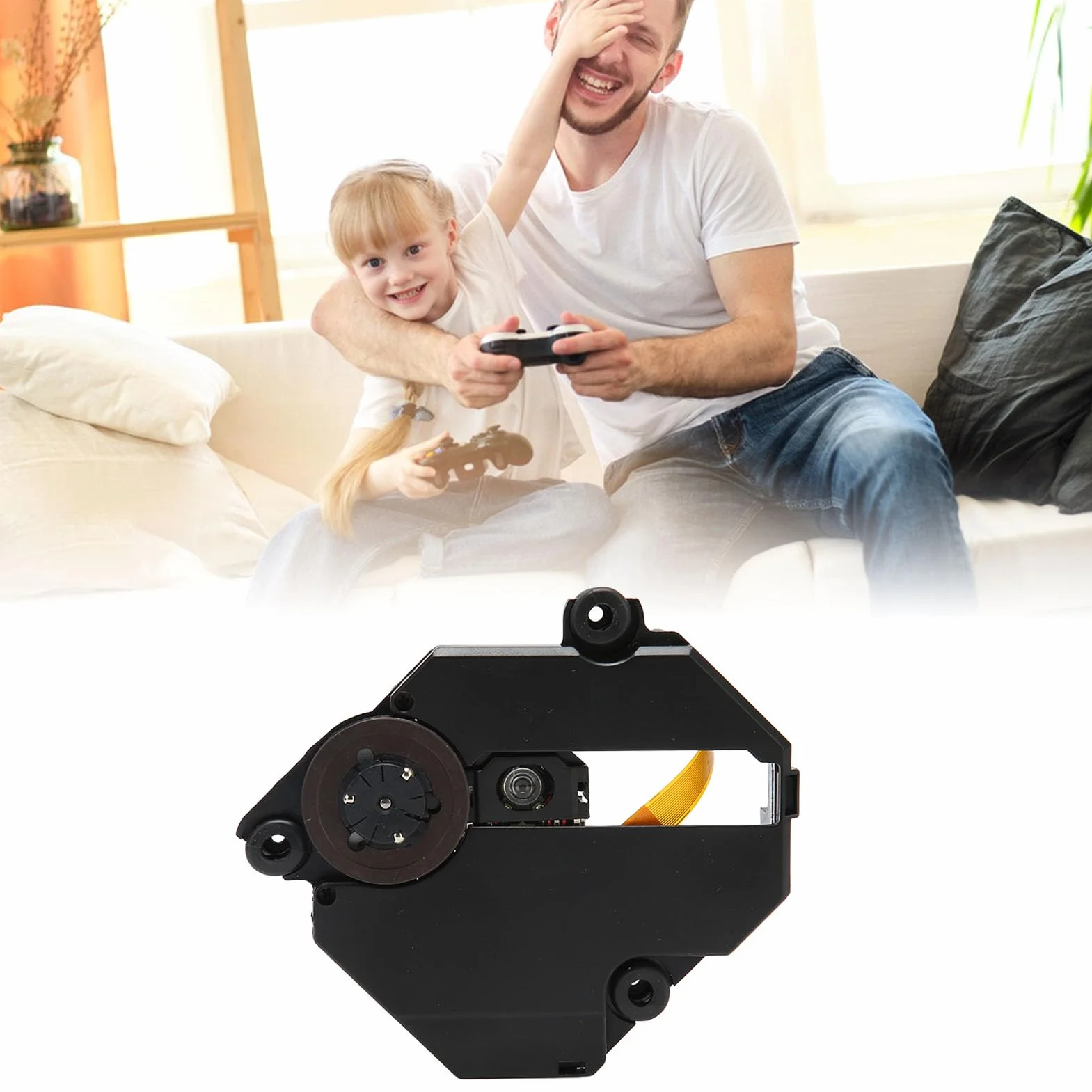 Głowica Soczewki Lasera KSM-440AEM do PS1 Konsola do Gier