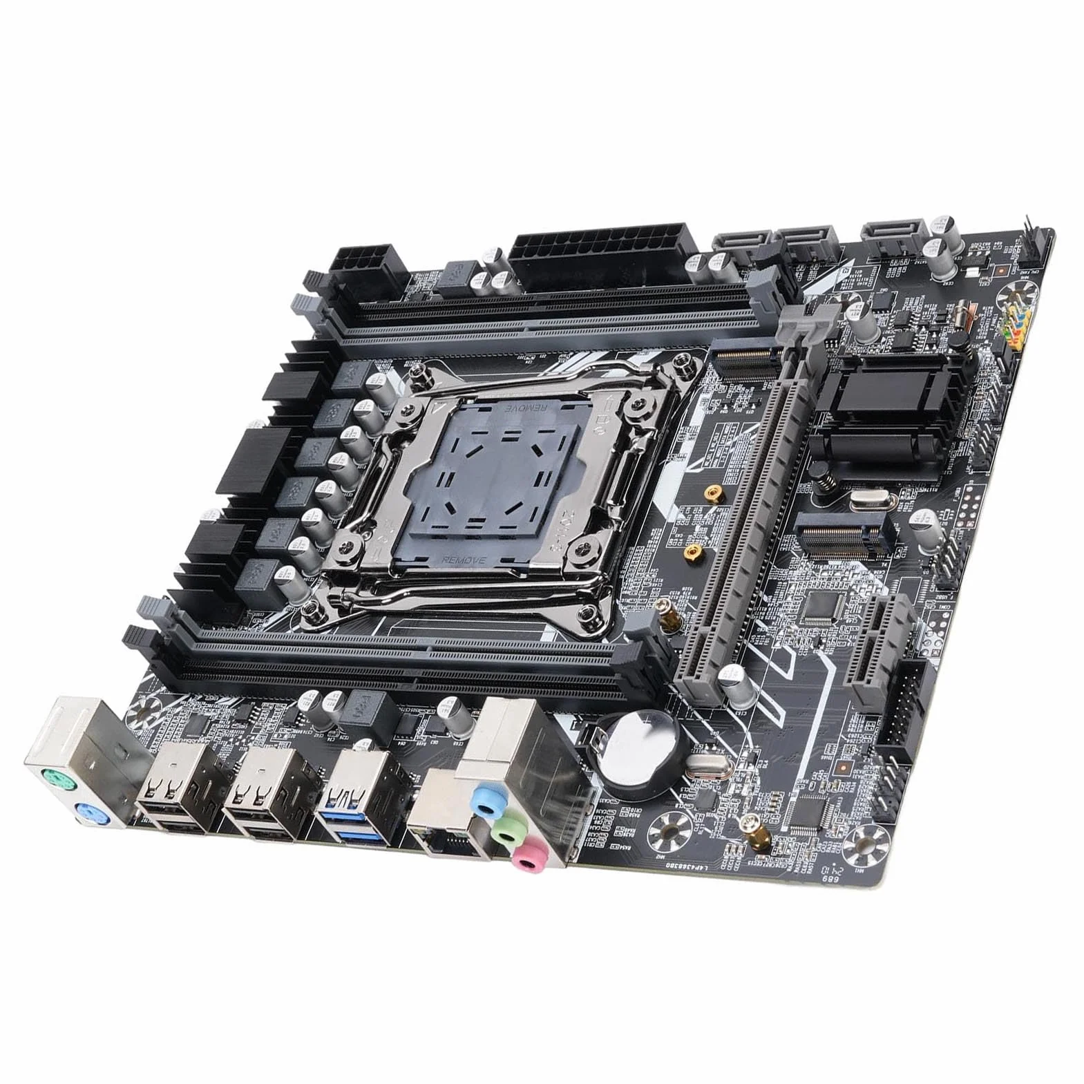 Płyta Główna X99, Płyta Główna LGA 2011 z 4 -kanałowymi Szczelinami Pamięci DDR3, M.2 Nvme Ngff Serial, Porty ATA3.0 i ATA2.0, PCIE dla I7