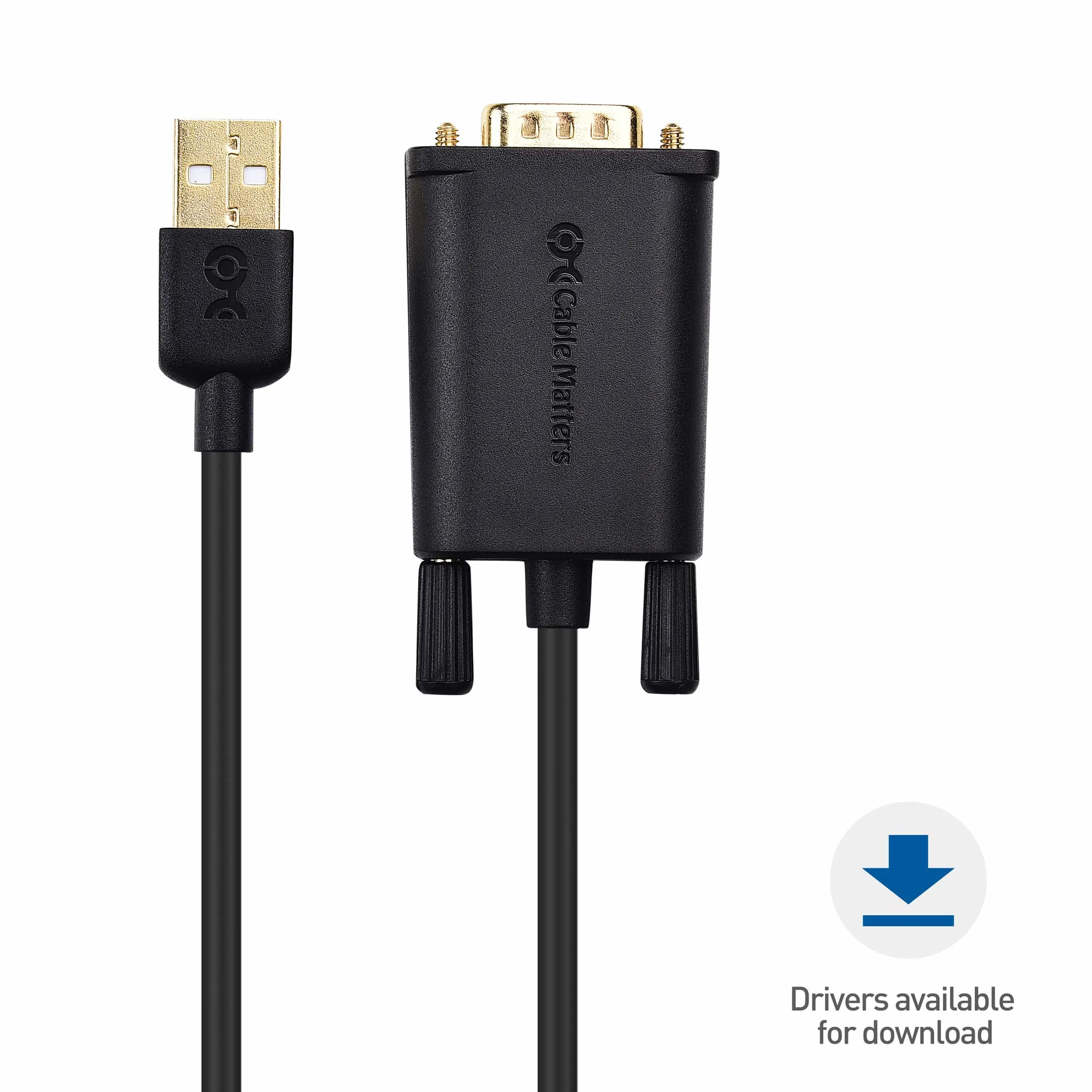 Cable Matters Kabel przejściowy USB na RS232 DB9 0,9 m