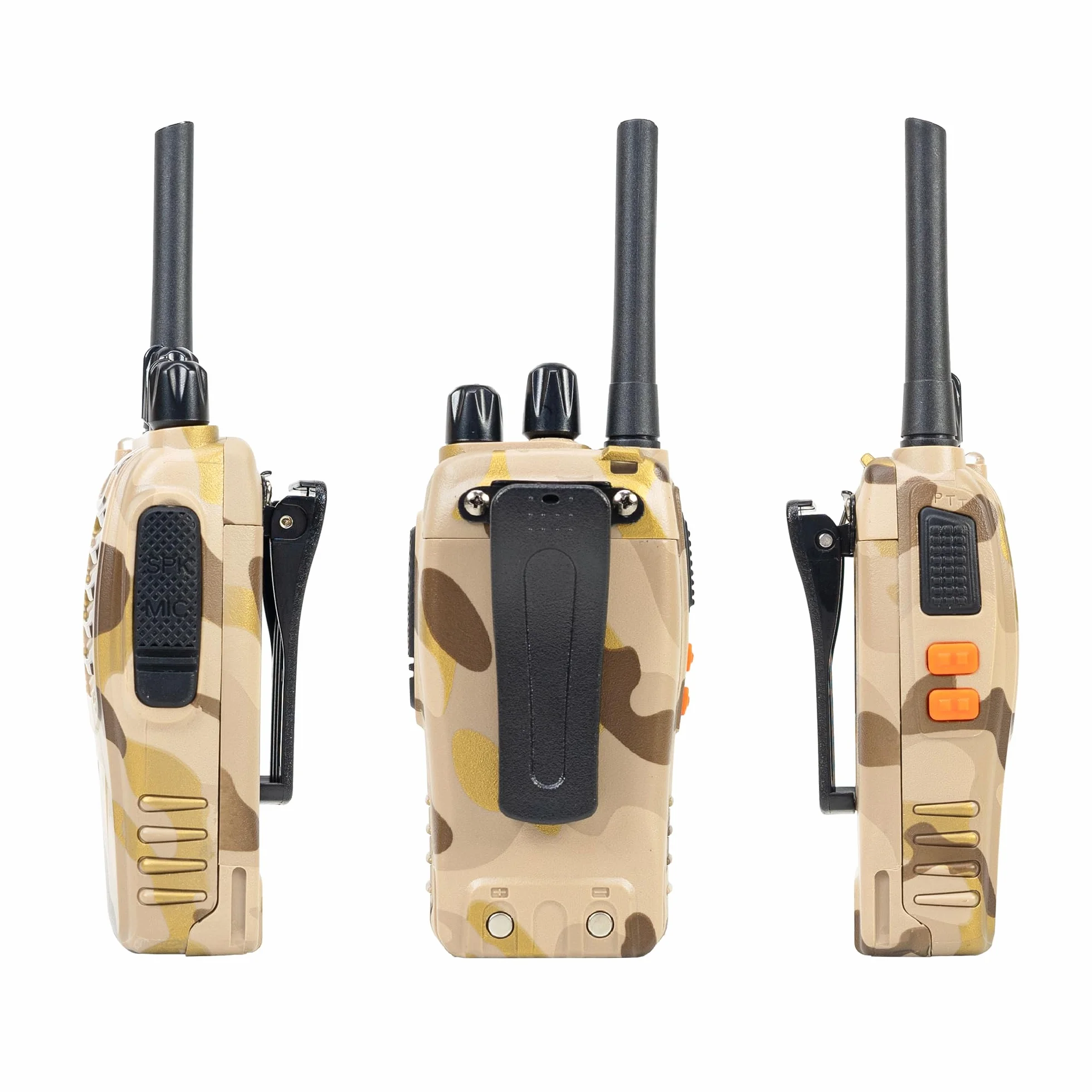 PNI PMR R40 Camo przenośny nadajnik radiowy, zestaw 10 sztuk, 0,5 W, 16 PMR, baterie 1200 mAh, z ładowarkami i słuchawkami