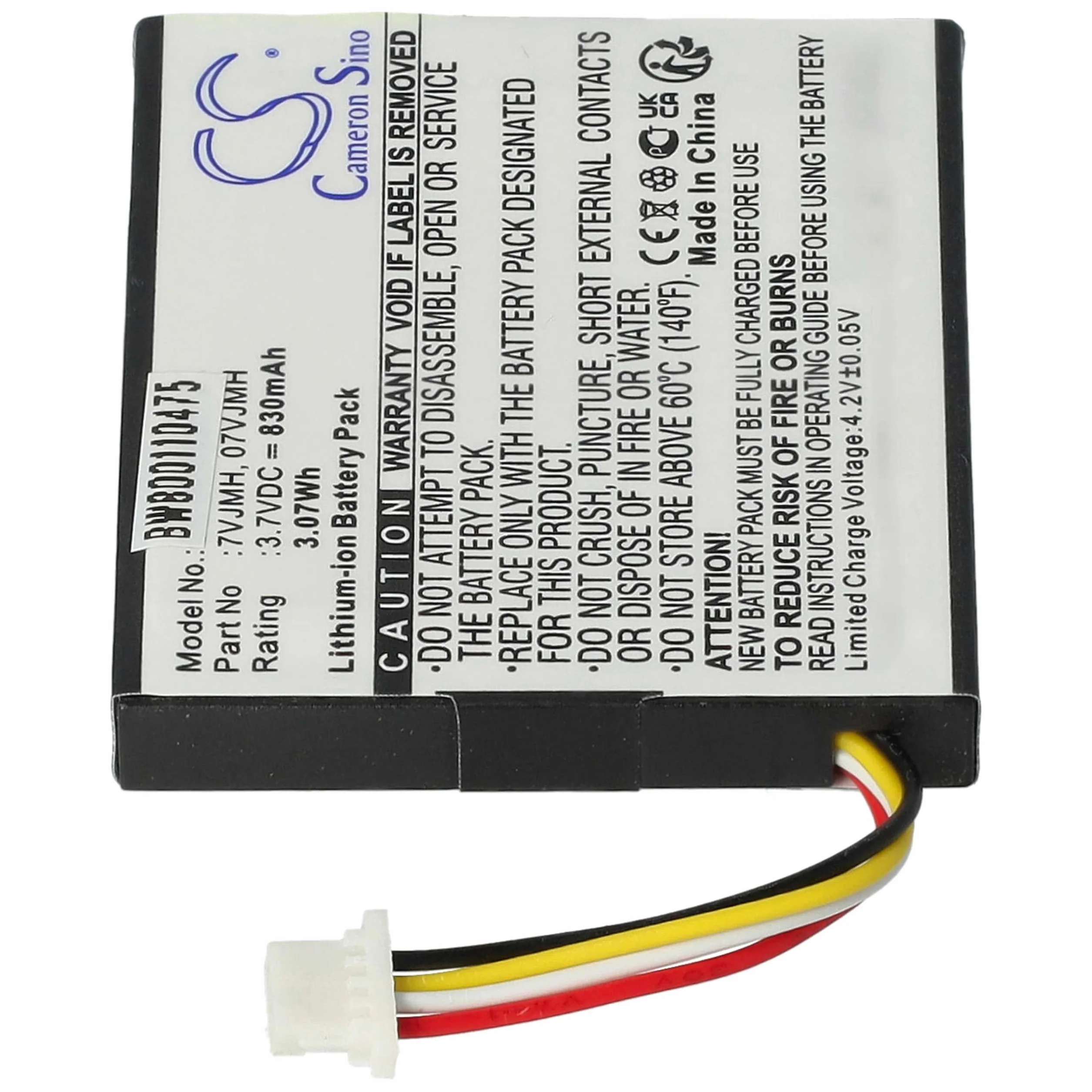 vhbw akumulator litowo-jonowy bateria zapasowa 830 mAh (3,7 V) do kontrolera Raid Controller Dell PERC H710, H710P, H810 jak 070K80, 07VJMH, T40JJ, i in.