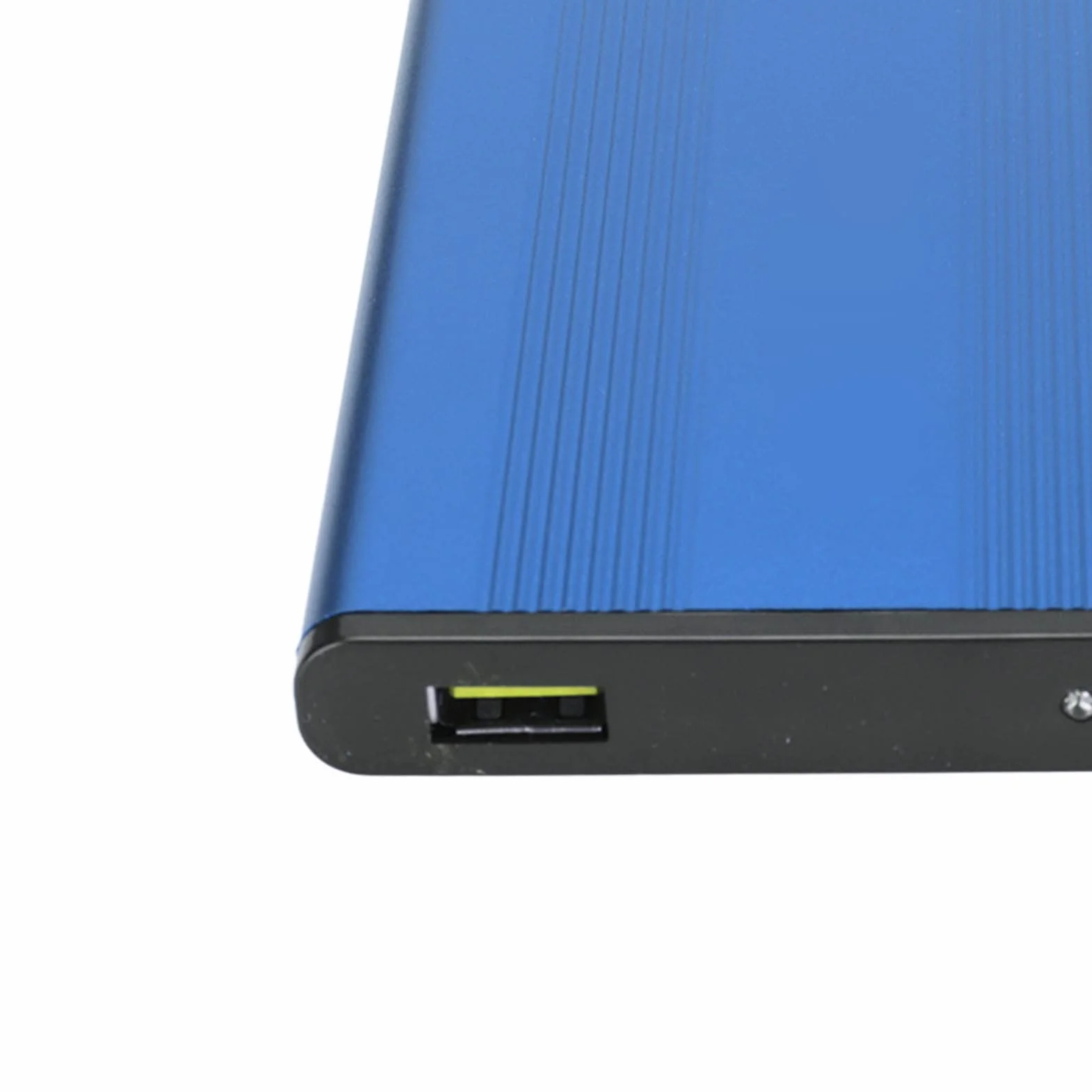 2,5-calowa obudowa HDD, USB 3.0 do SATA, pojemność 2TB, szybkość transmisji 5 Gb/s, przenośna antystatyczna obudowa dysku twardego obsługuje dyski twarde i dyski SSD serii SATa(Blue)