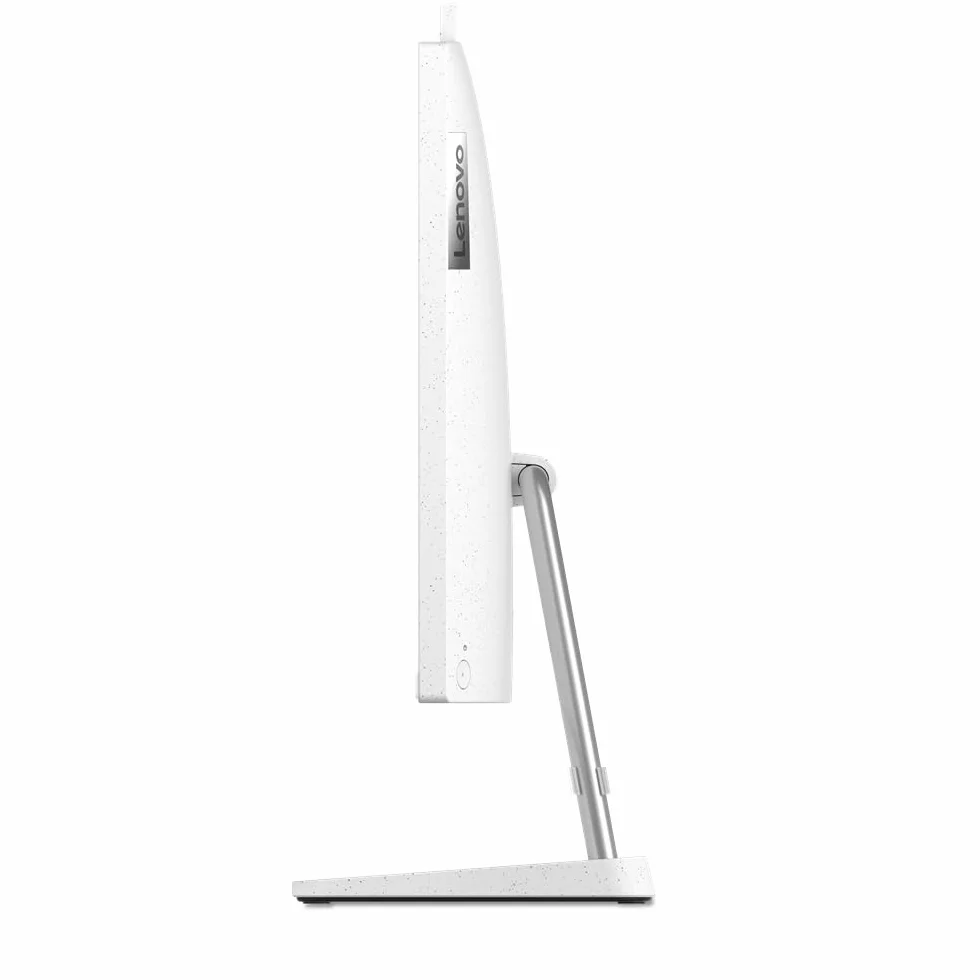 Lenovo IdeaCentre AIO 3 Komputer stacjonarny, 27" FullHD (AMD Ryzen 5 7530U, 16 GB RAM, 512 GB SSD, AMD Radeon Graphics, Windows 11 Home) Klawiatura QWERTY Hiszpański, Biały, 27 cali