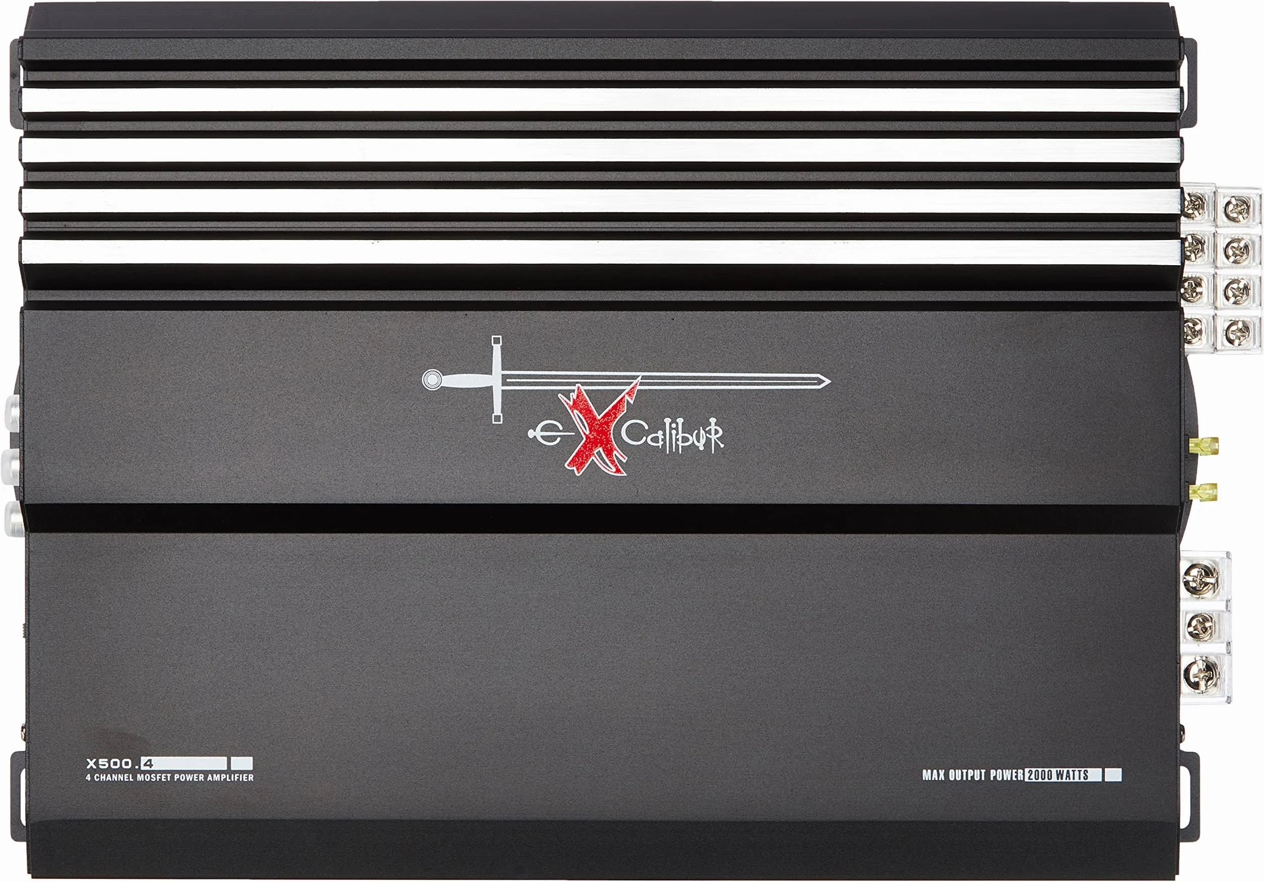 Excalibur X500.4 wzmacniacz mocy (MOSFET, 4-kanałowy, 2000 W)