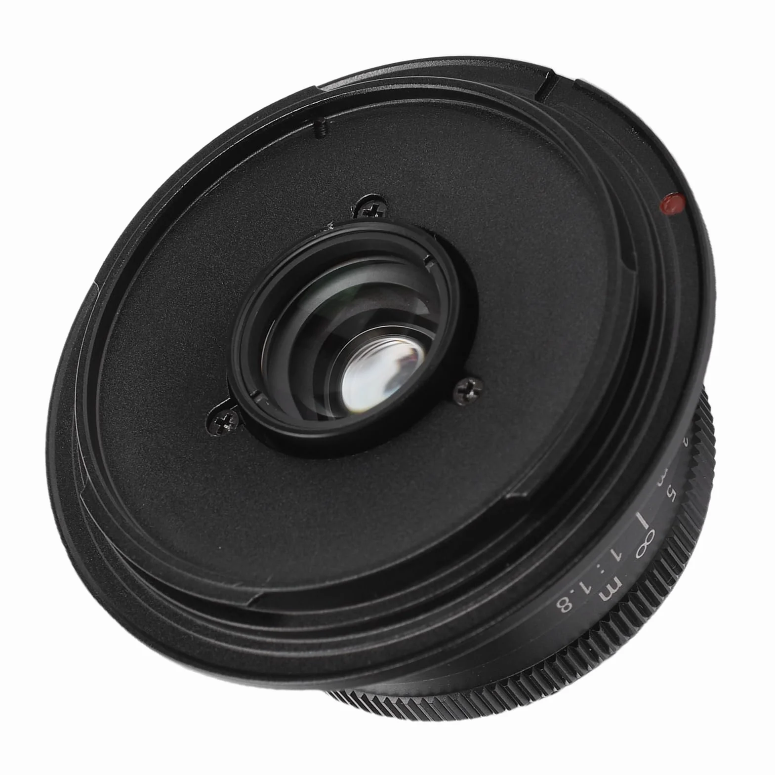 Generic Obiektyw 25mm F/1.8 Wszechstronny Szeroki Otwór Przysłony Ręczne Ustawianie Ostrości Obiektyw Stałoogniskowy do Aparatów R7 R10 R50 R100 APS C Fotografia Podróżnicza Stop Aluminium