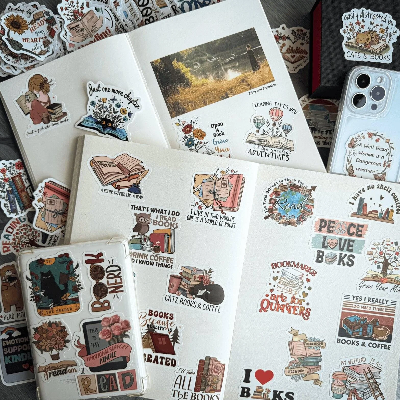 Mistar Skórki do czytników e-booków do czytników e-booków Kindle Skins (Bookish)